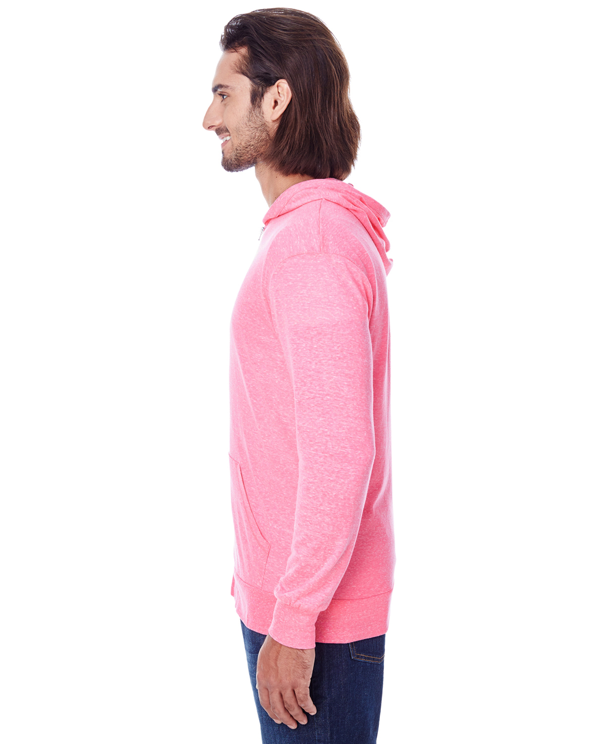 Threadfast Apparel 302Z Neon Pink Triblend
