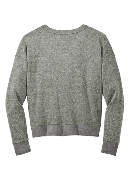 District Women's Perfect Tri Fleece V Neck Sweatshirt