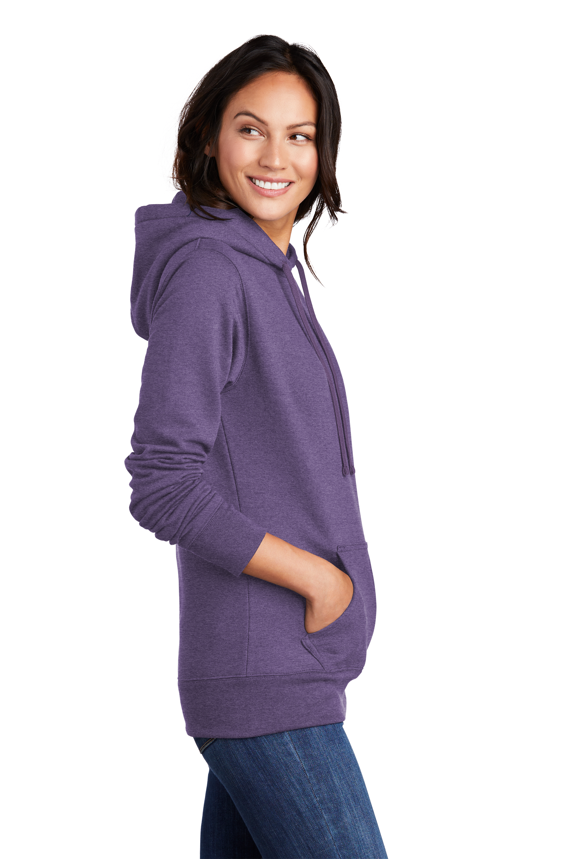Port & Company LPC78H Heather Purple