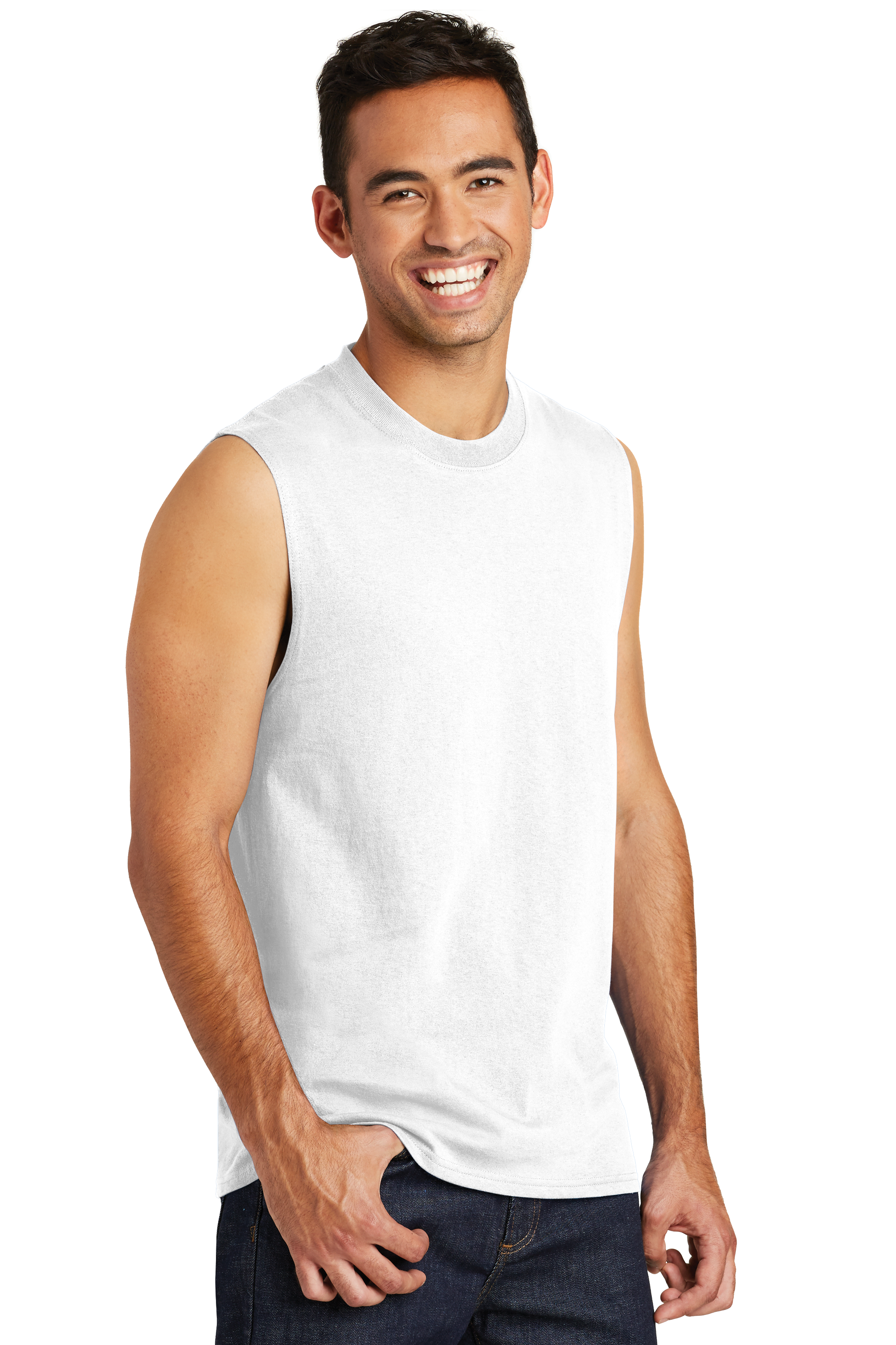 Port & Company PC54SL White