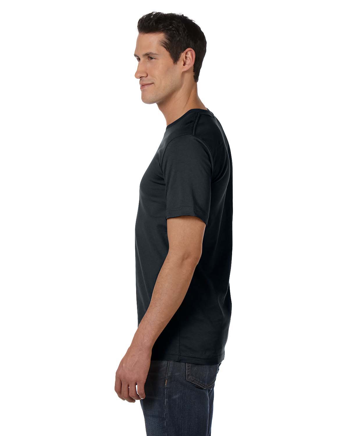 Bella + Canvas 3001CVC Solid Black Blend