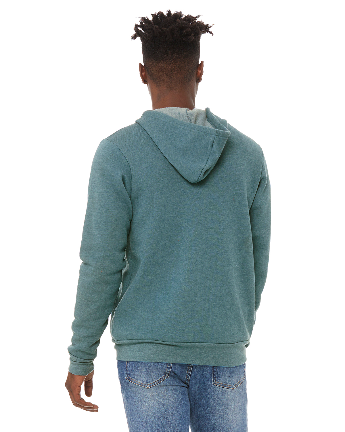Bella + Canvas 3739 Heather Deep Teal