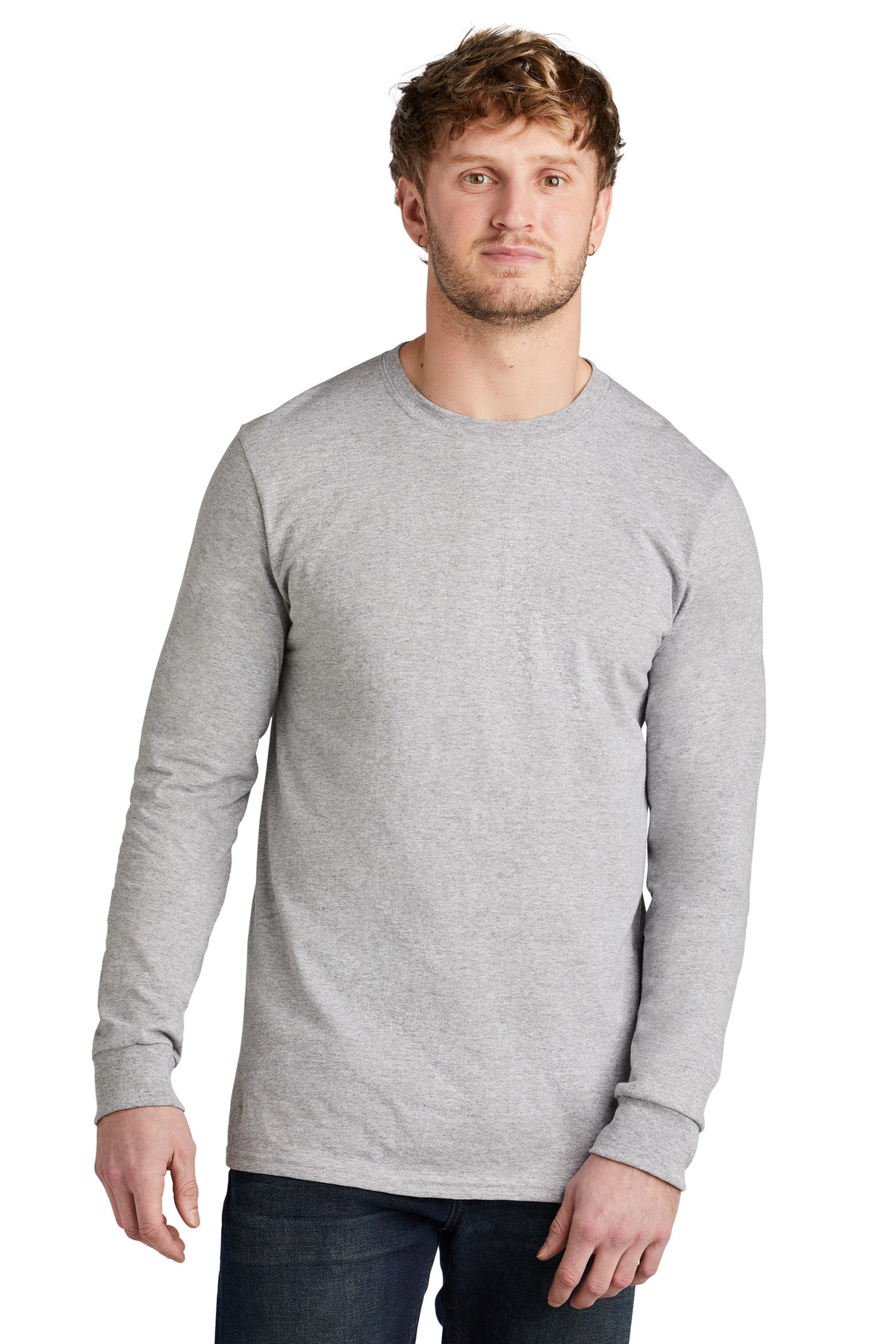 Volunteer Knitwear VL100LS AthlHthr