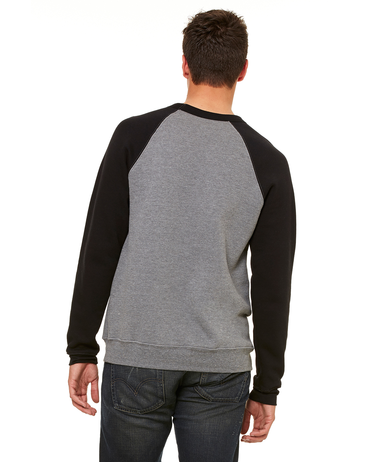 Bella + Canvas 3901 Heather Deep / Black