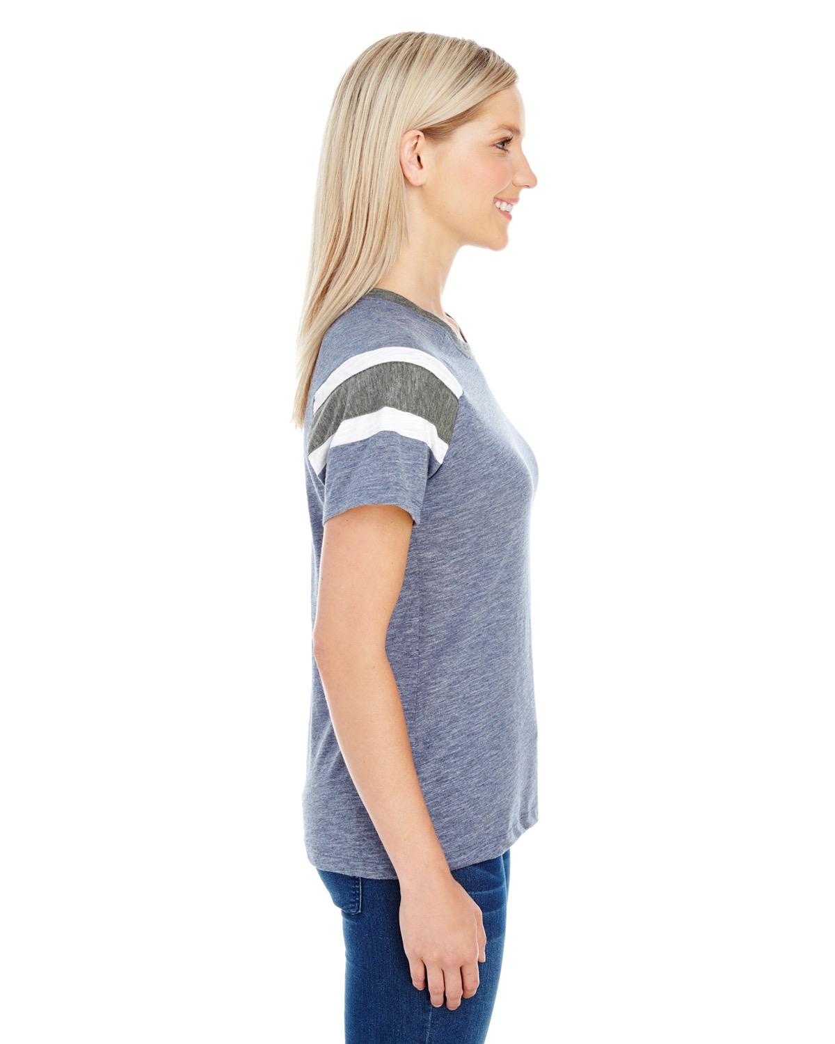 Augusta Sportswear 3011 Navy / Slte / White