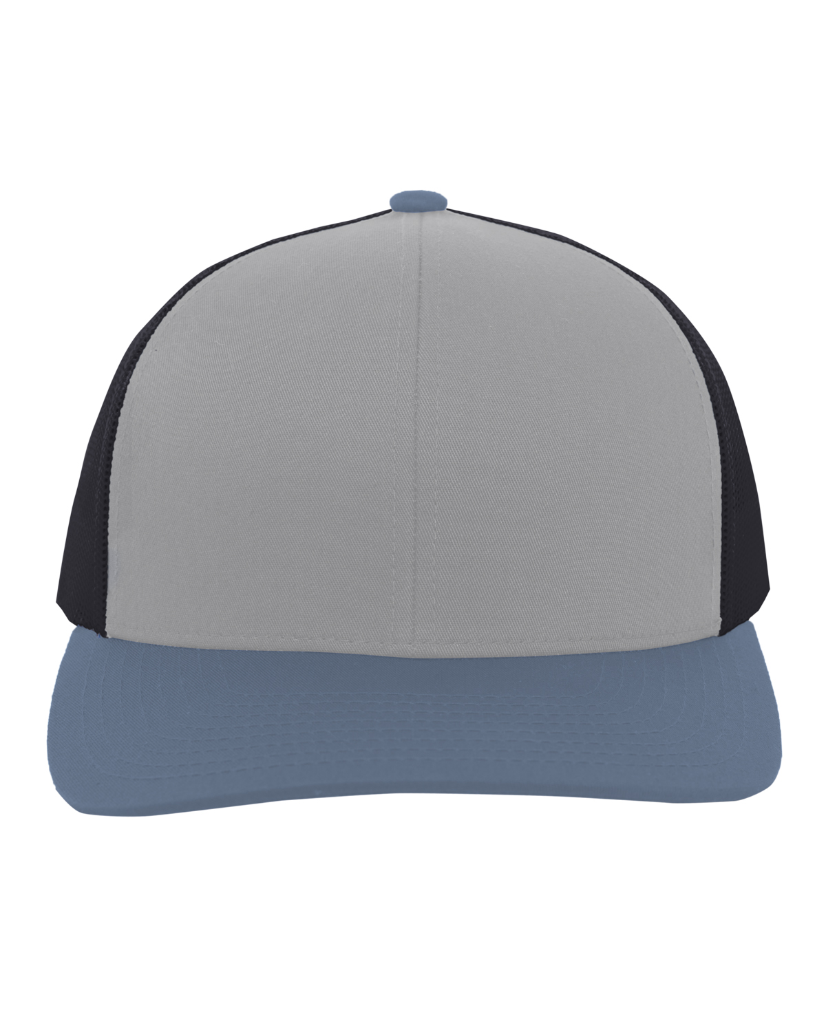 Pacific Headwear 0104PH Heather Gray / Ltcharcoal / Oceanbl