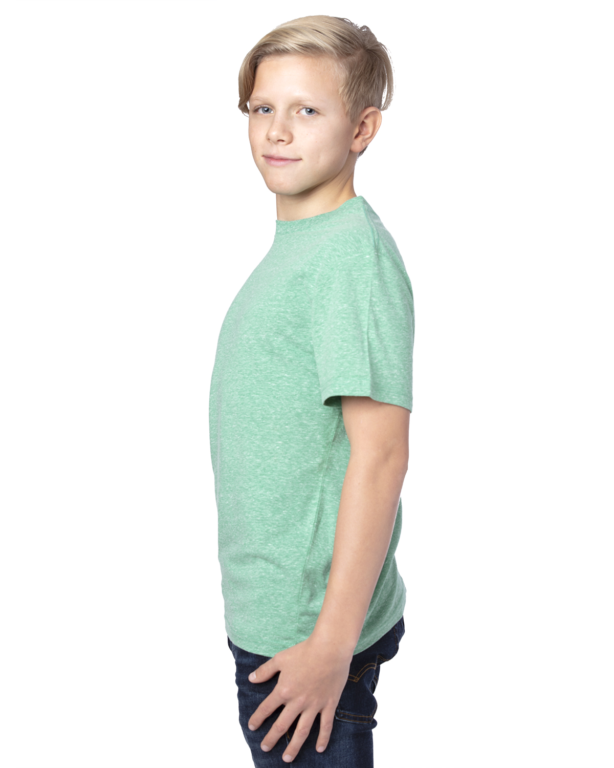 Threadfast Apparel 602A Green Triblend