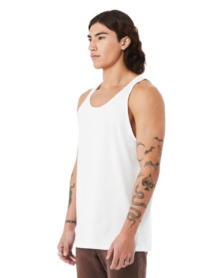 Bella + Canvas 3480CVC Solid White Blend