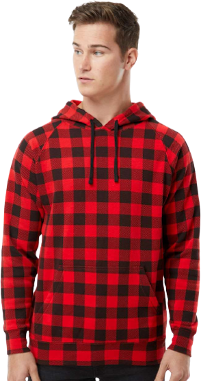 Independent Trading PRM33SBP Red Buffalo Plaid