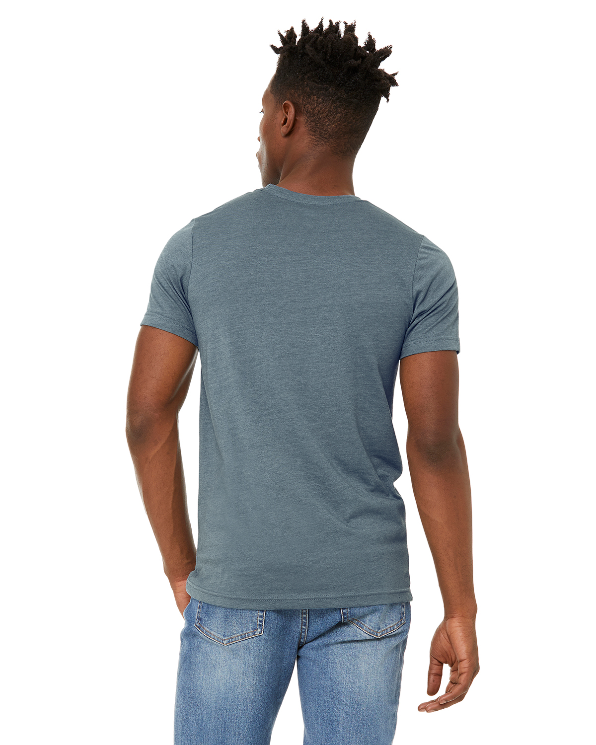 Bella + Canvas 3301C Heather Slate