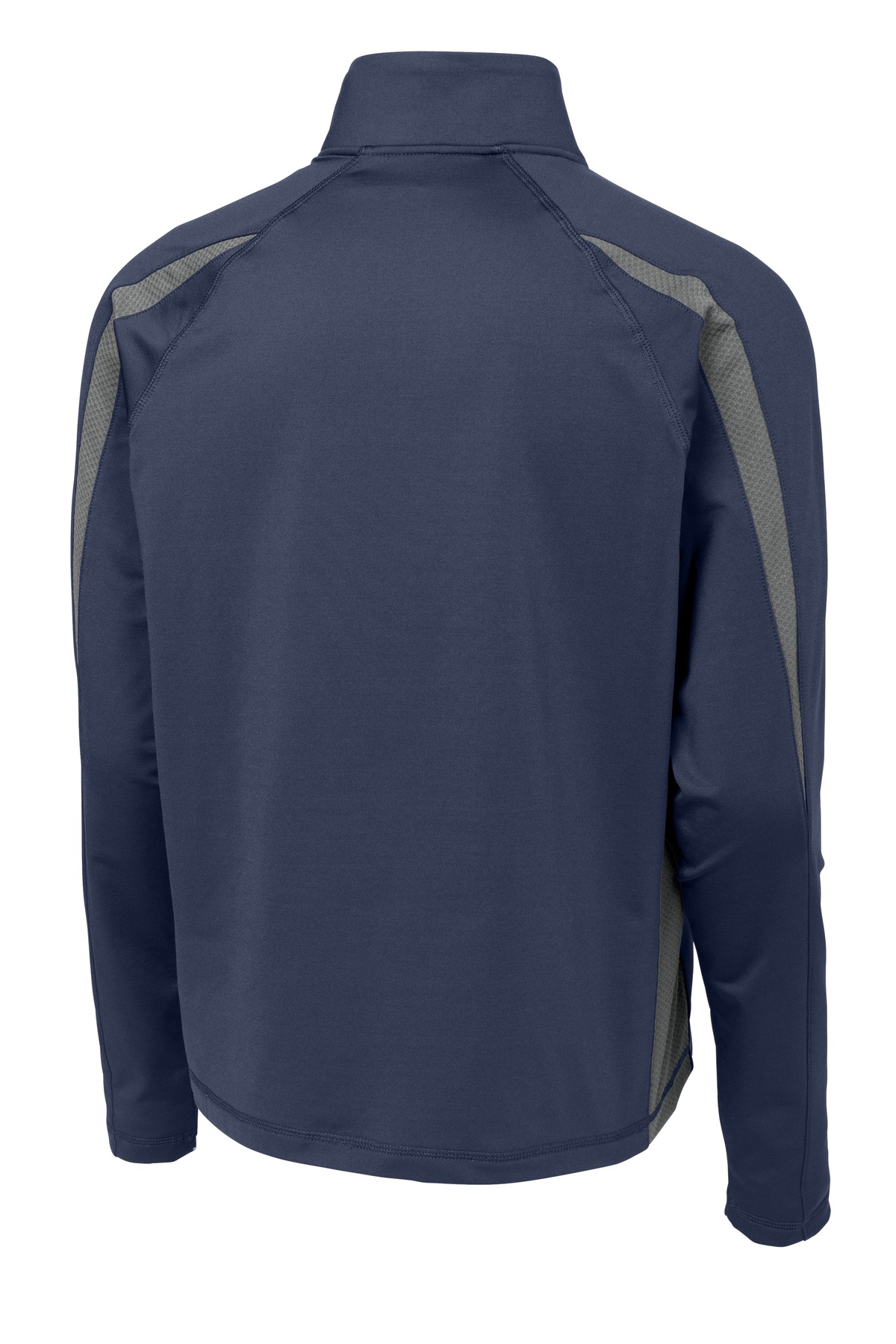 Sport-Tek ST851 True Navy / Charcoal Gray