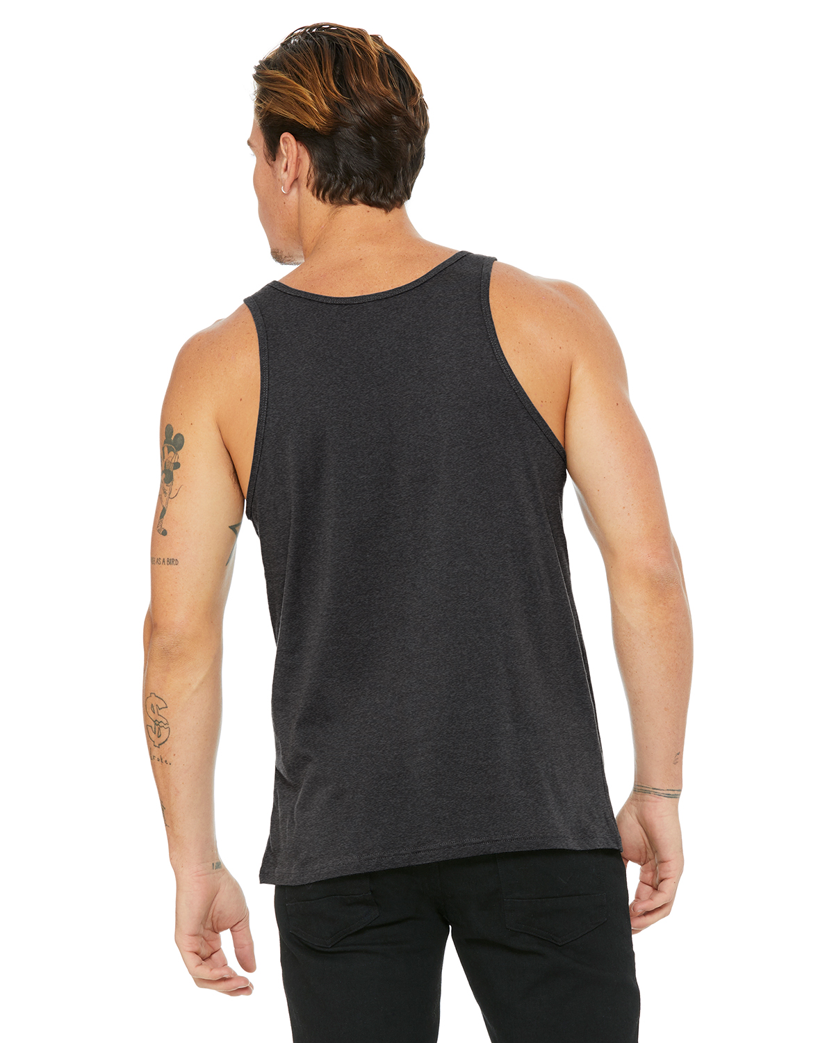 Bella + Canvas 3480CVC Heather Dark Gray