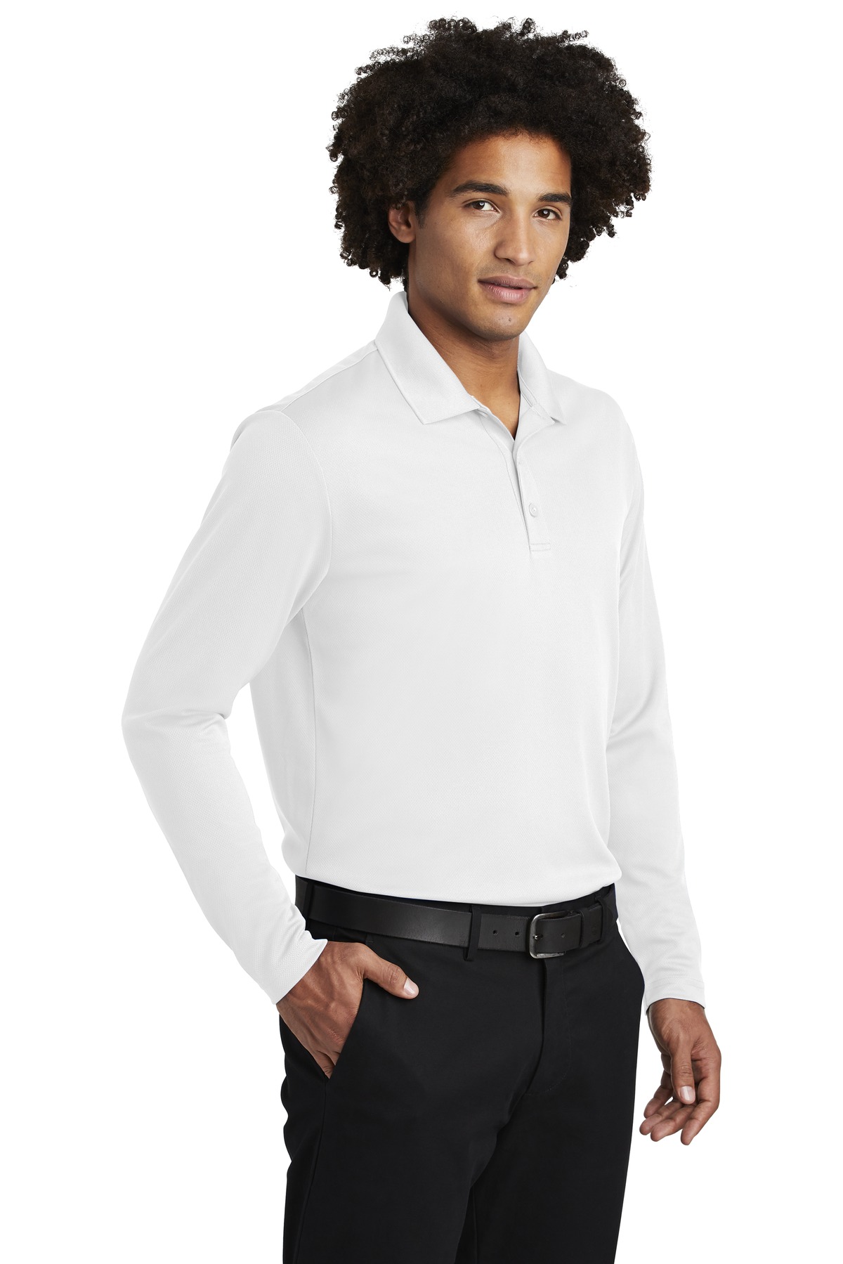 Sport-Tek ST640LS White