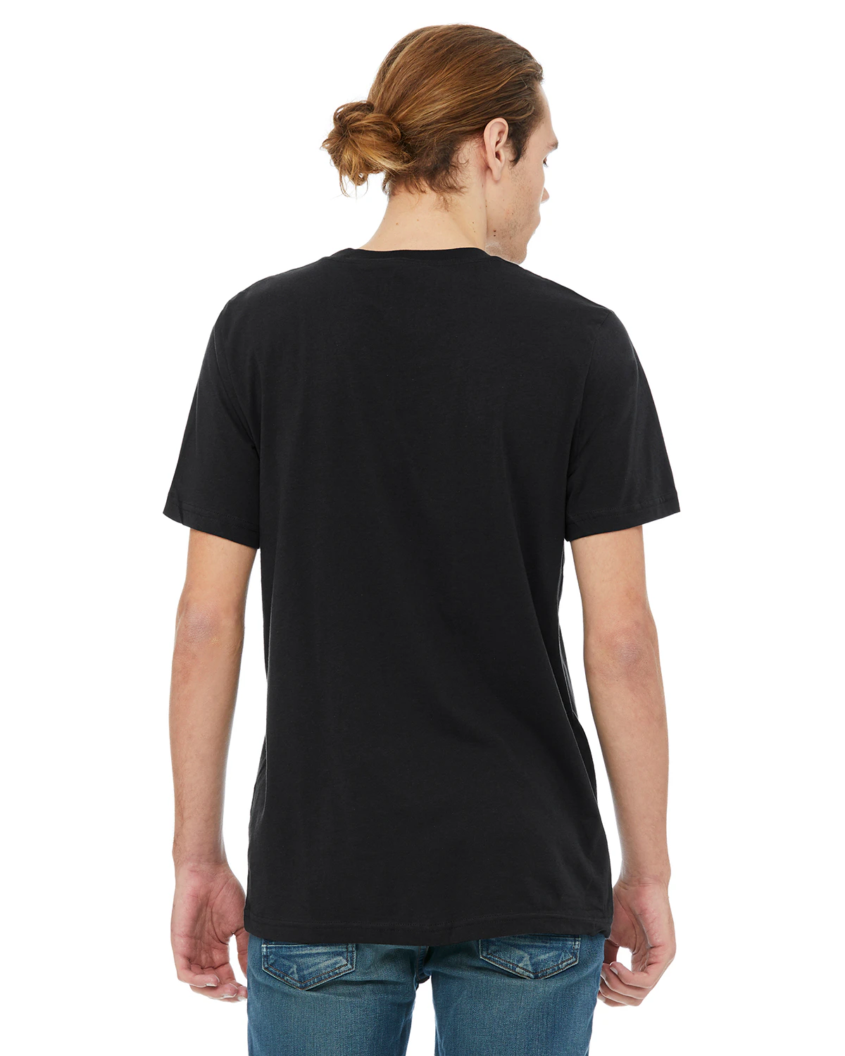 Custom T-Shirts Vintage Black - Bella + Canvas 3001C | Jiffy Custom Print