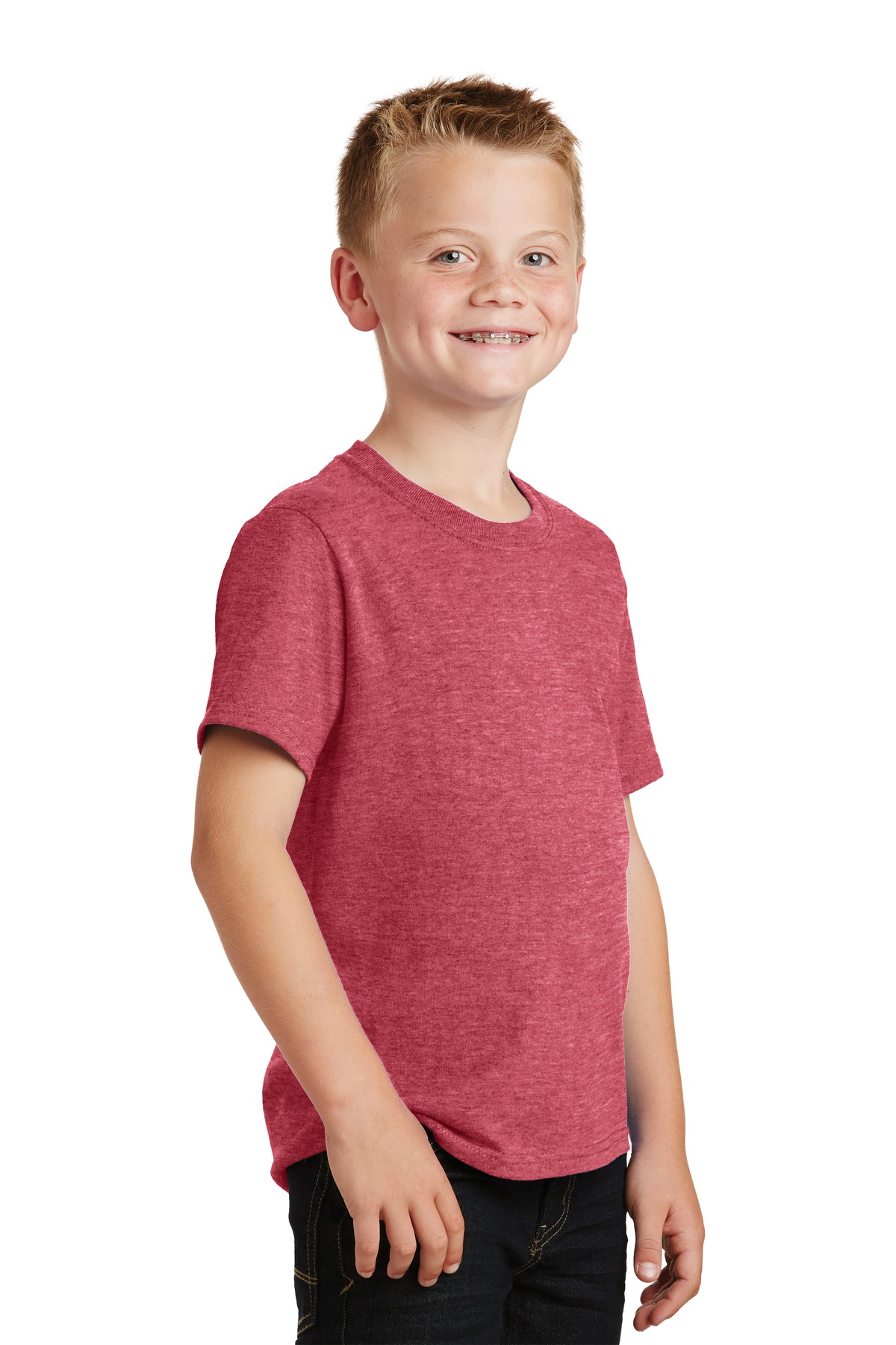 Port & Company PC54Y Heather Red