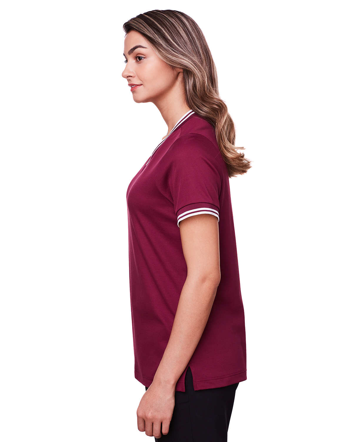 Devon & Jones DG20CW Burgundy / White