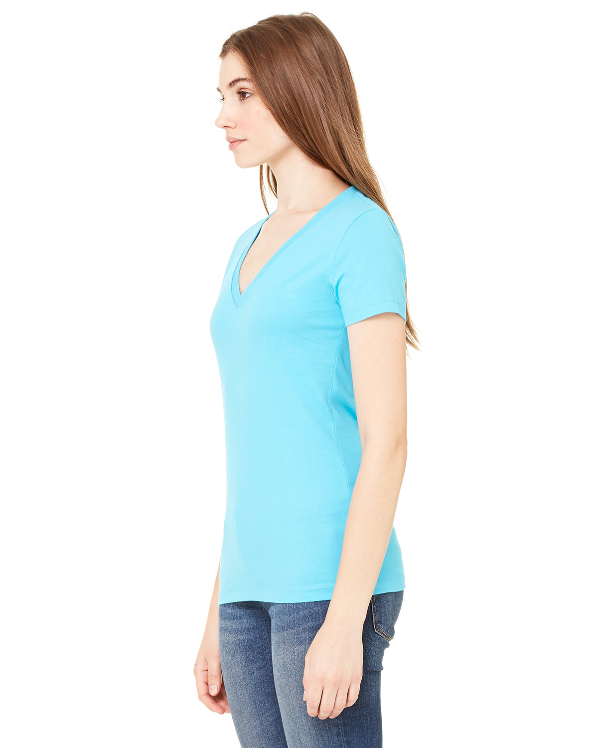 Bella + Canvas B6035 Neon Blue