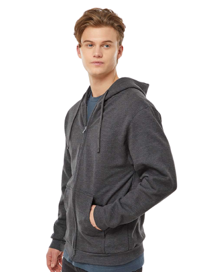 Tultex 0331TC Heather Charcoal