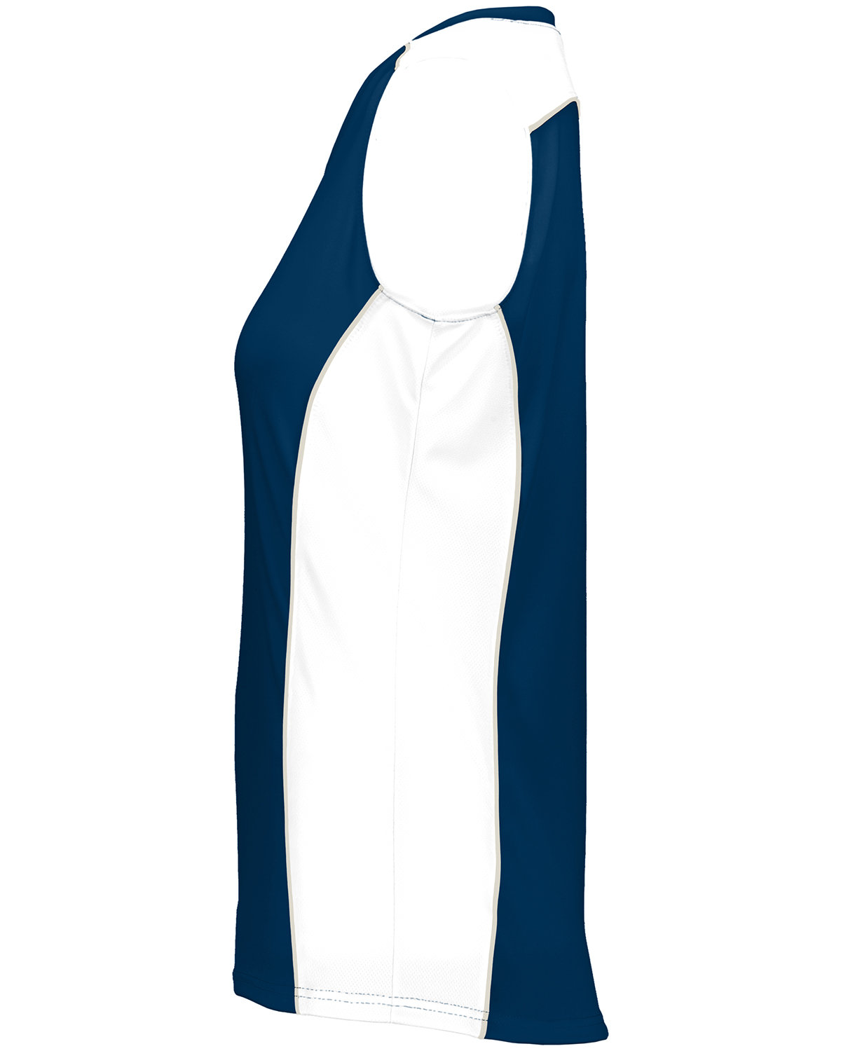 Augusta Sportswear 1676 Navy / White / S Gray