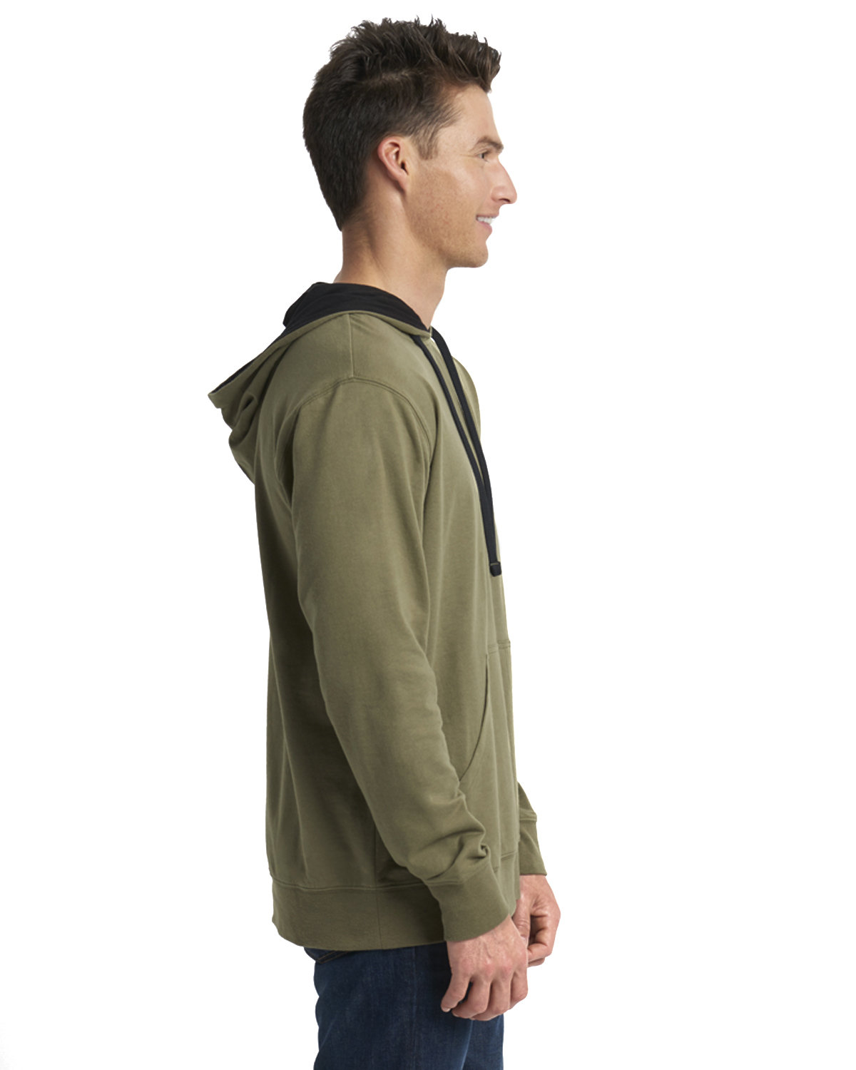 Next Level 9301 Miltry Green / Black