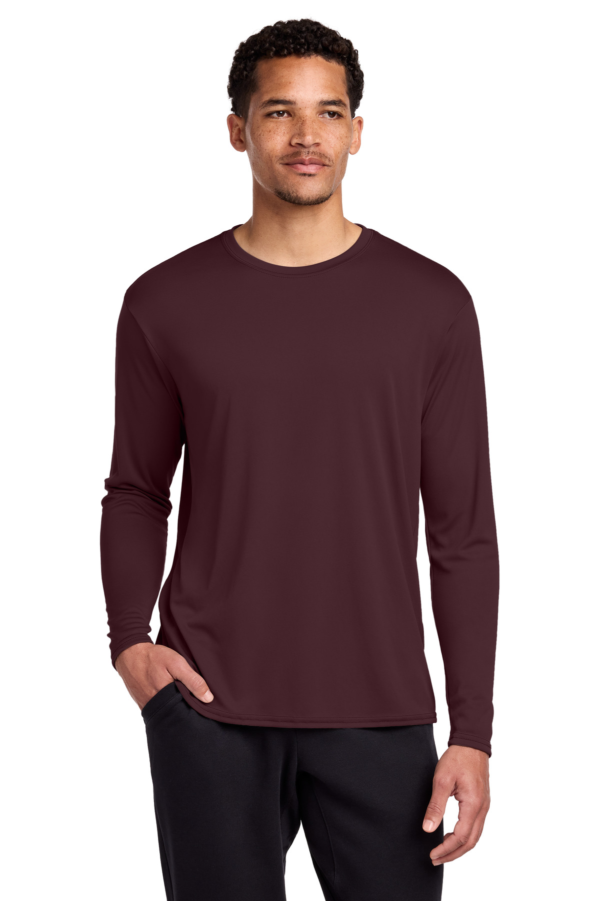 Port & Company PC380LS AthlMaroon