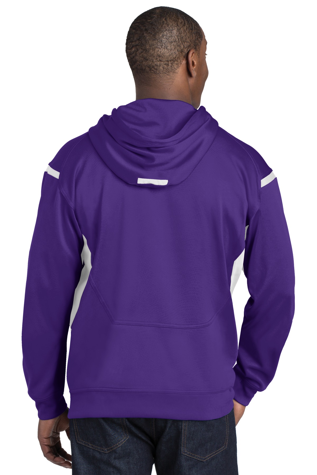 Sport-Tek TST246 Purple / White