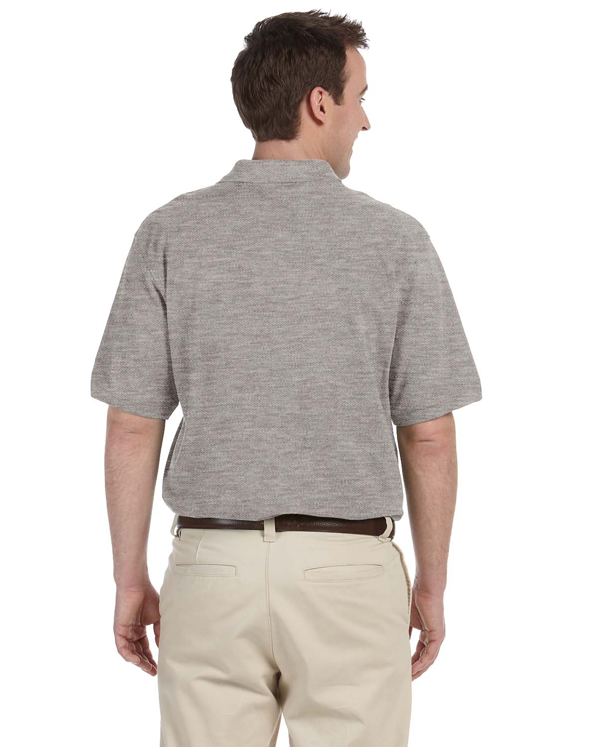 Harriton M265T Gray Heather