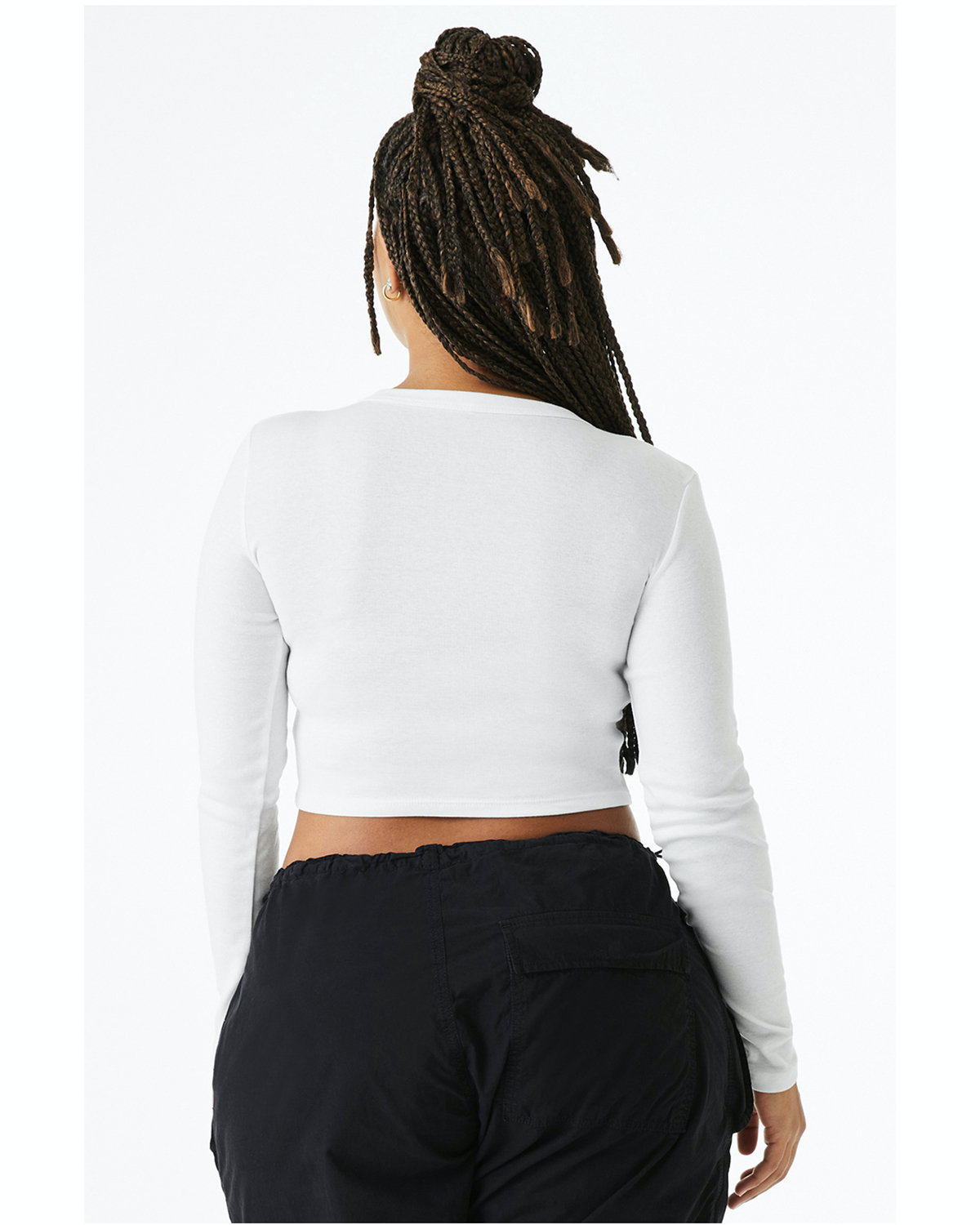 Bella + Canvas 1501J1 Solid White Blend