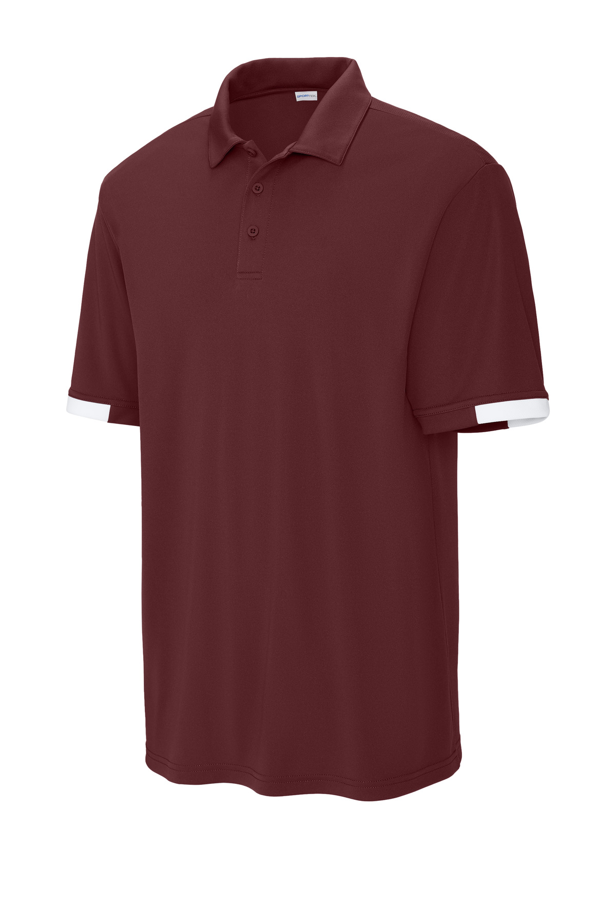 Sport-Tek ST444 Maroon/ White
