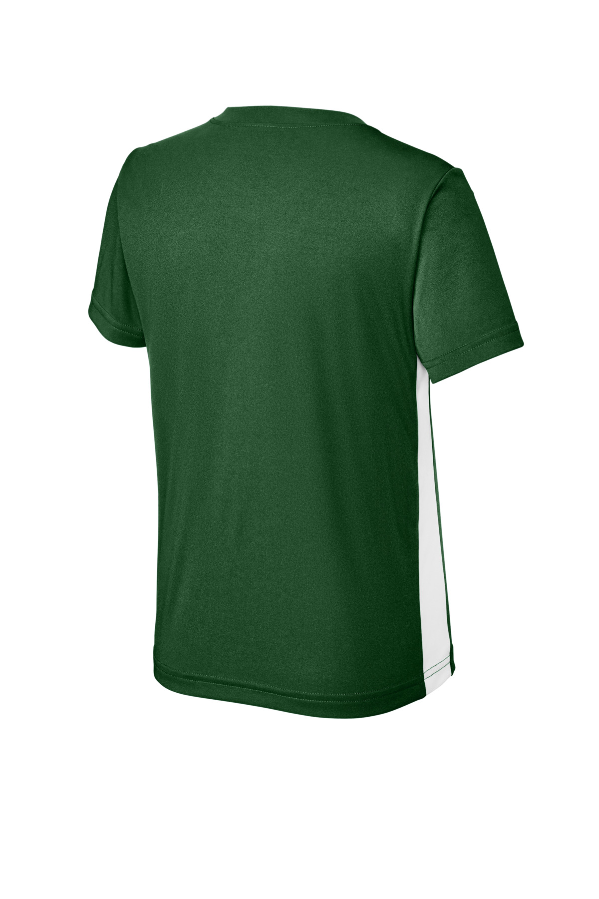 Sport-Tek YST101 Forest Green/ White
