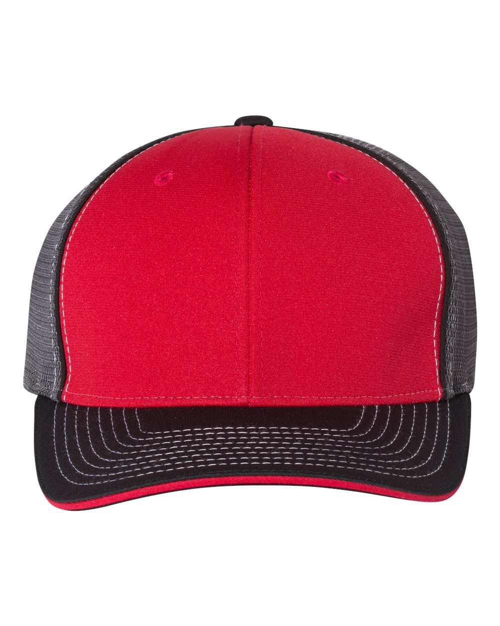 Richardson 172 Red / Charcoal / Black Tri