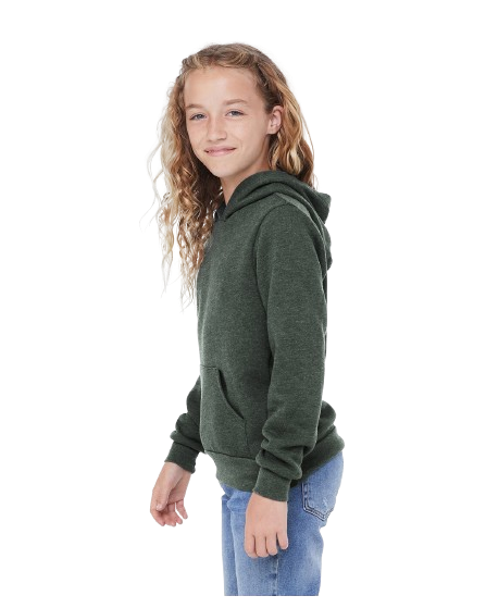 Bella + Canvas 3719Y Heather Forest