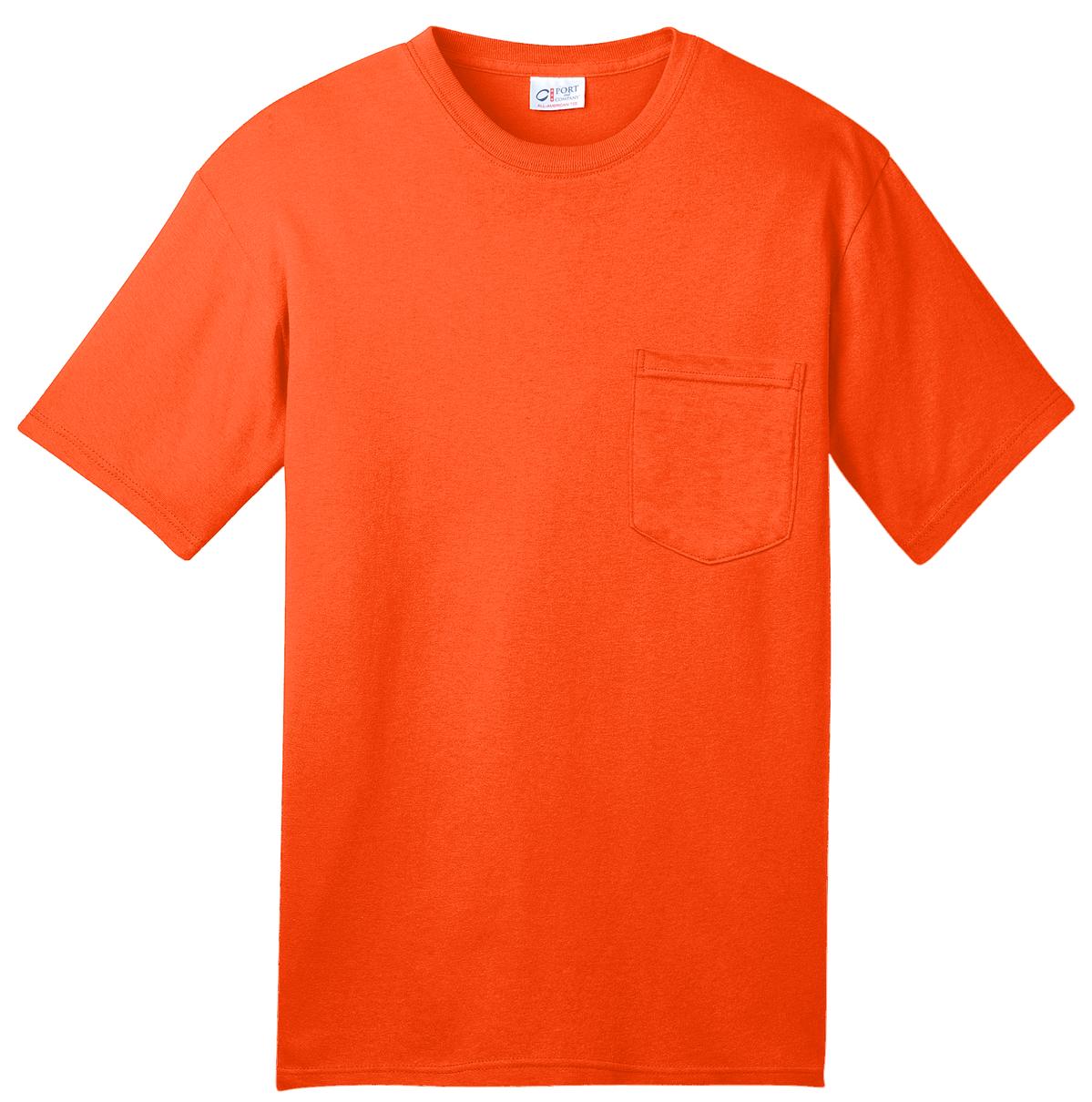 Port & Company USA100P Safety Orange
