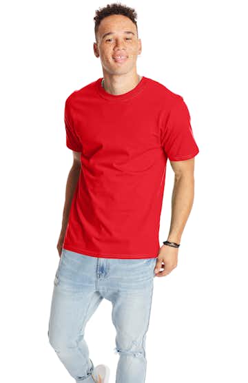 Hanes 5180 Athletic Red