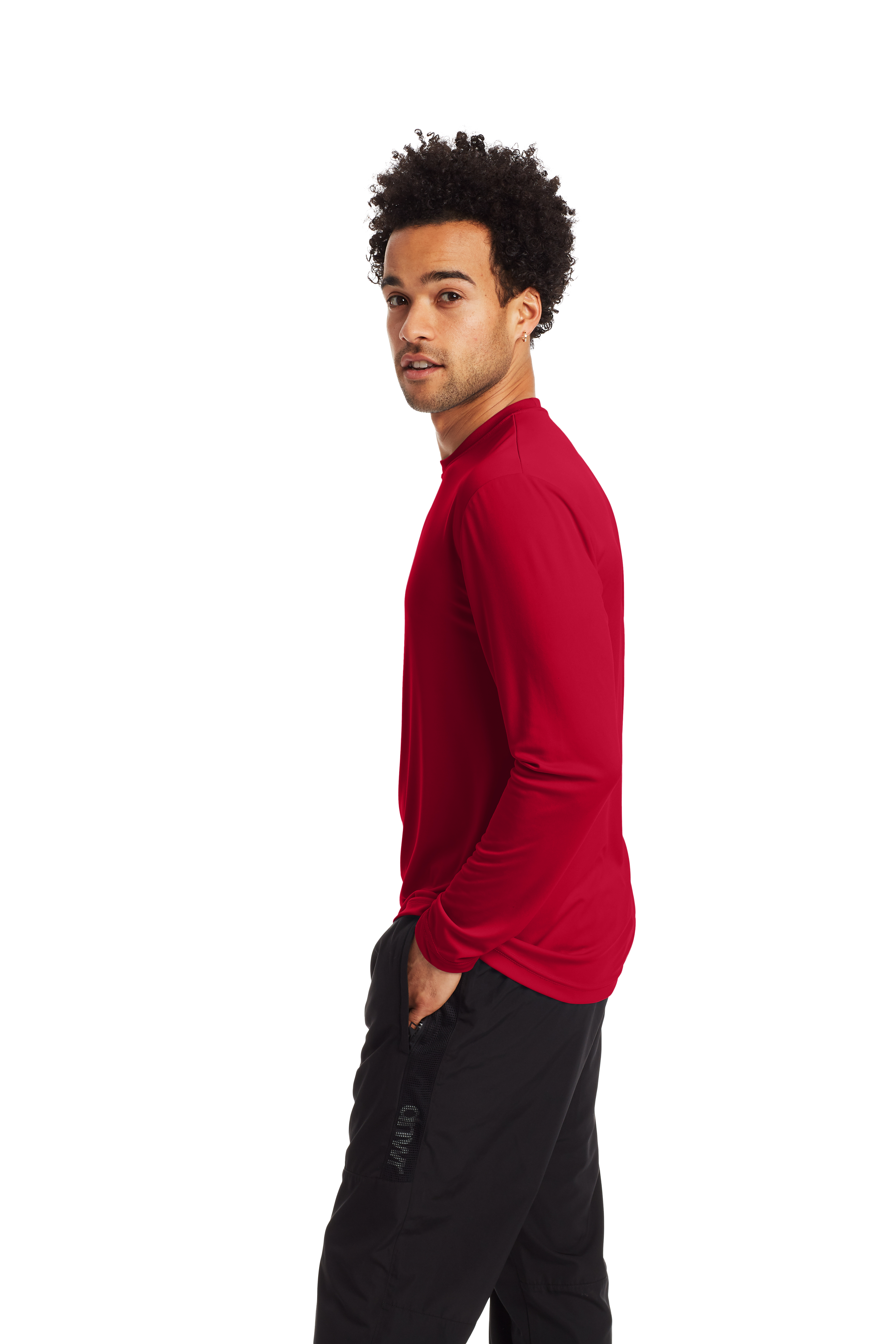 Hanes 482L Deep Red