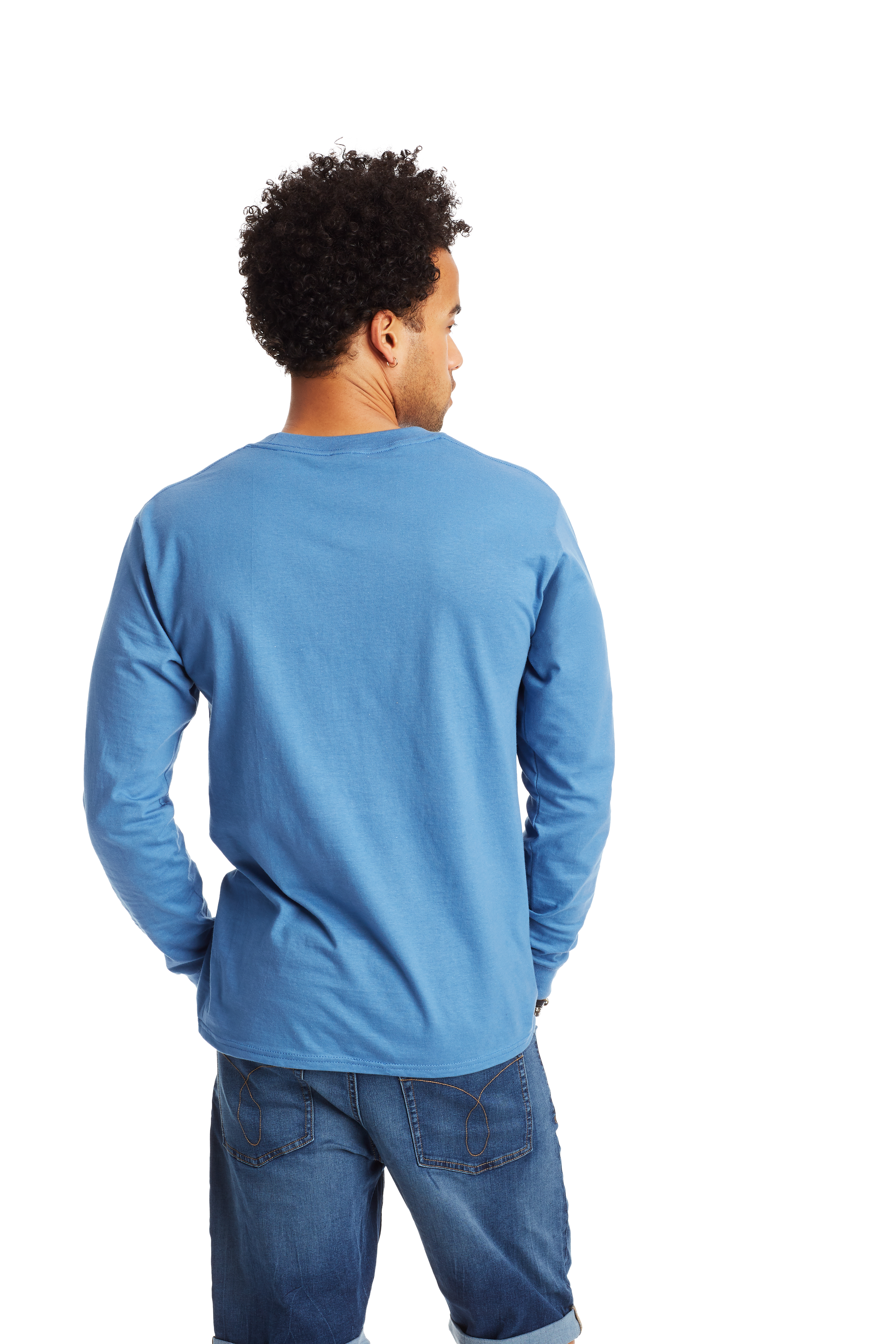 Hanes 5186 Denim Blue