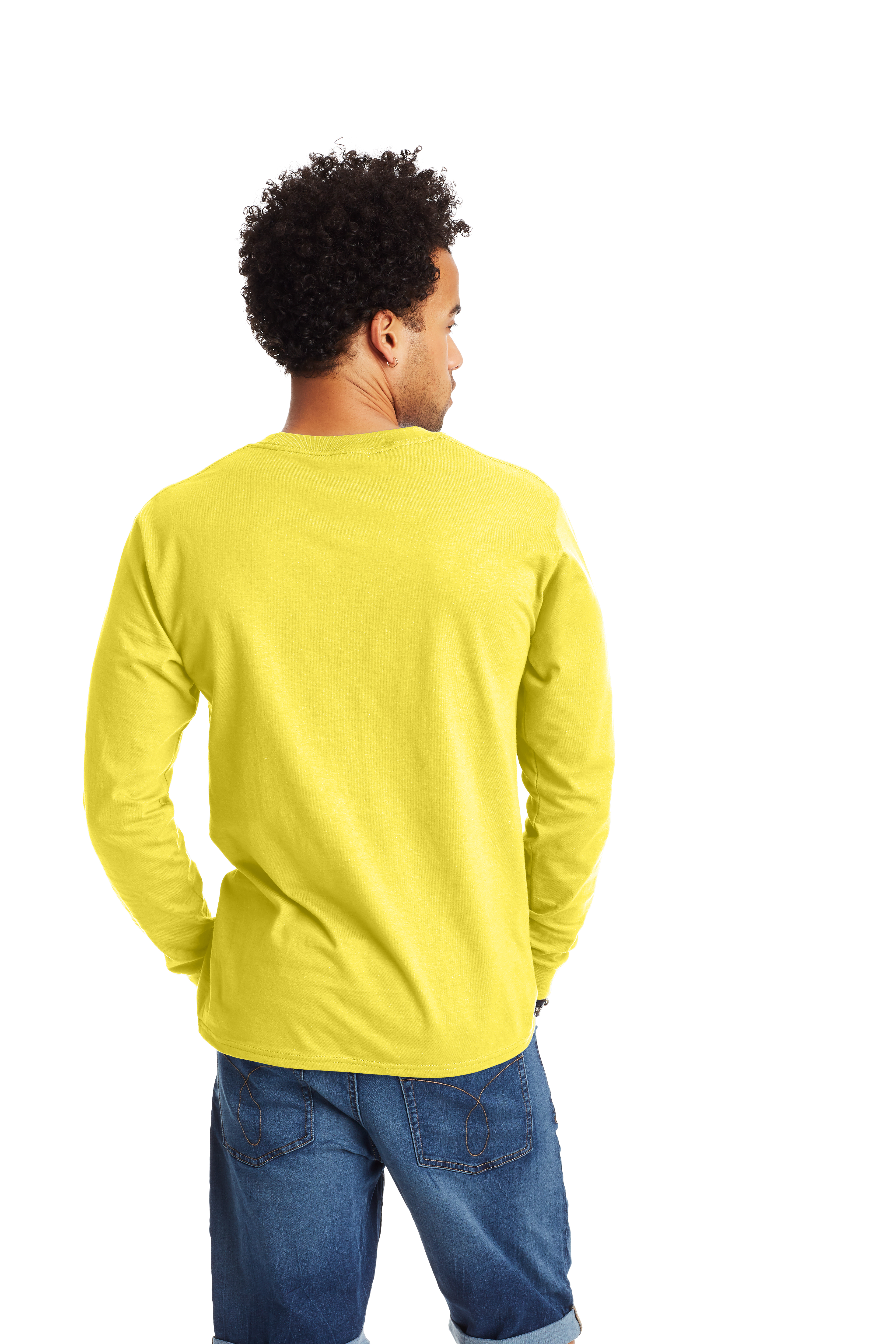 Hanes 5186 Yellow