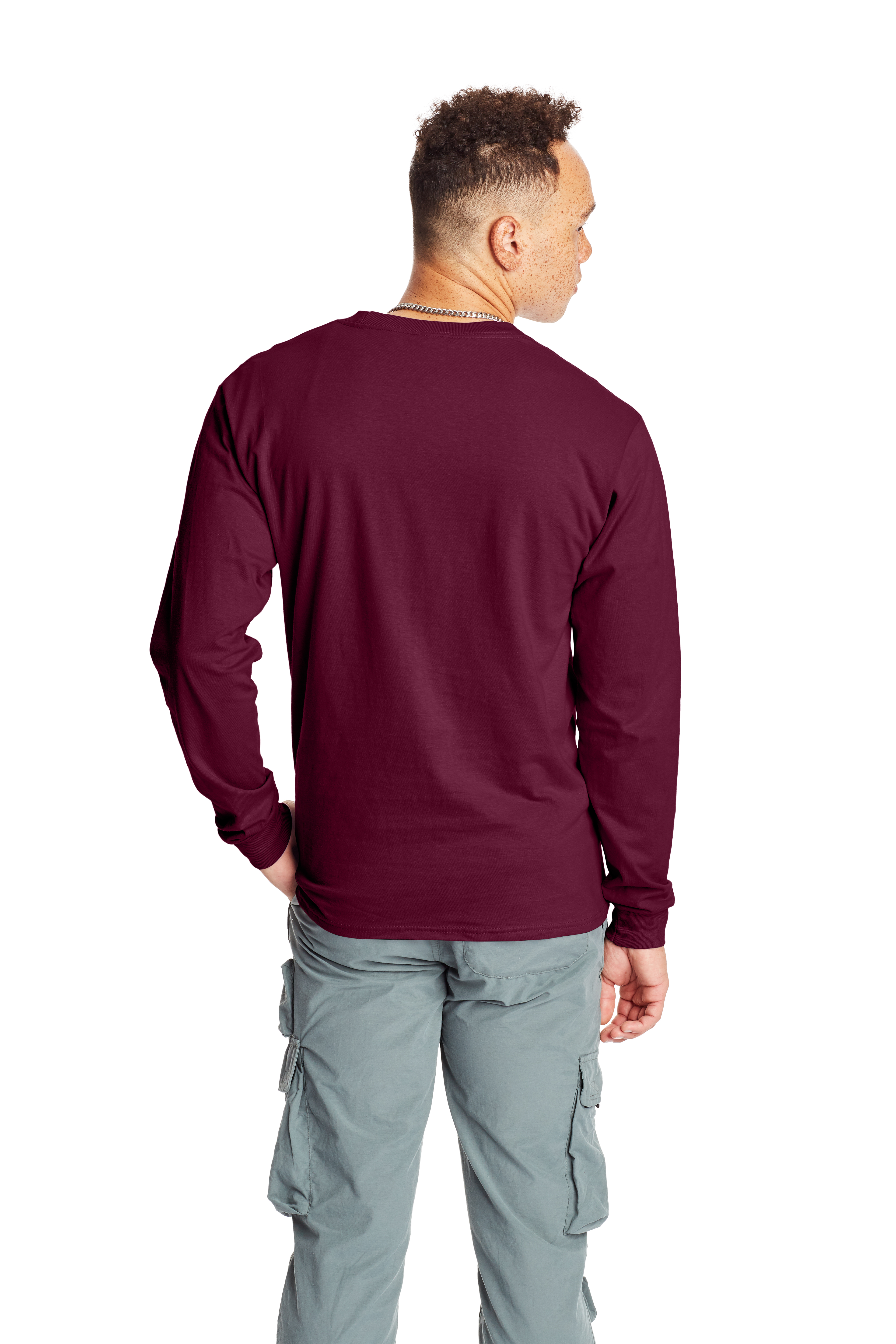 Hanes 5186 Maroon