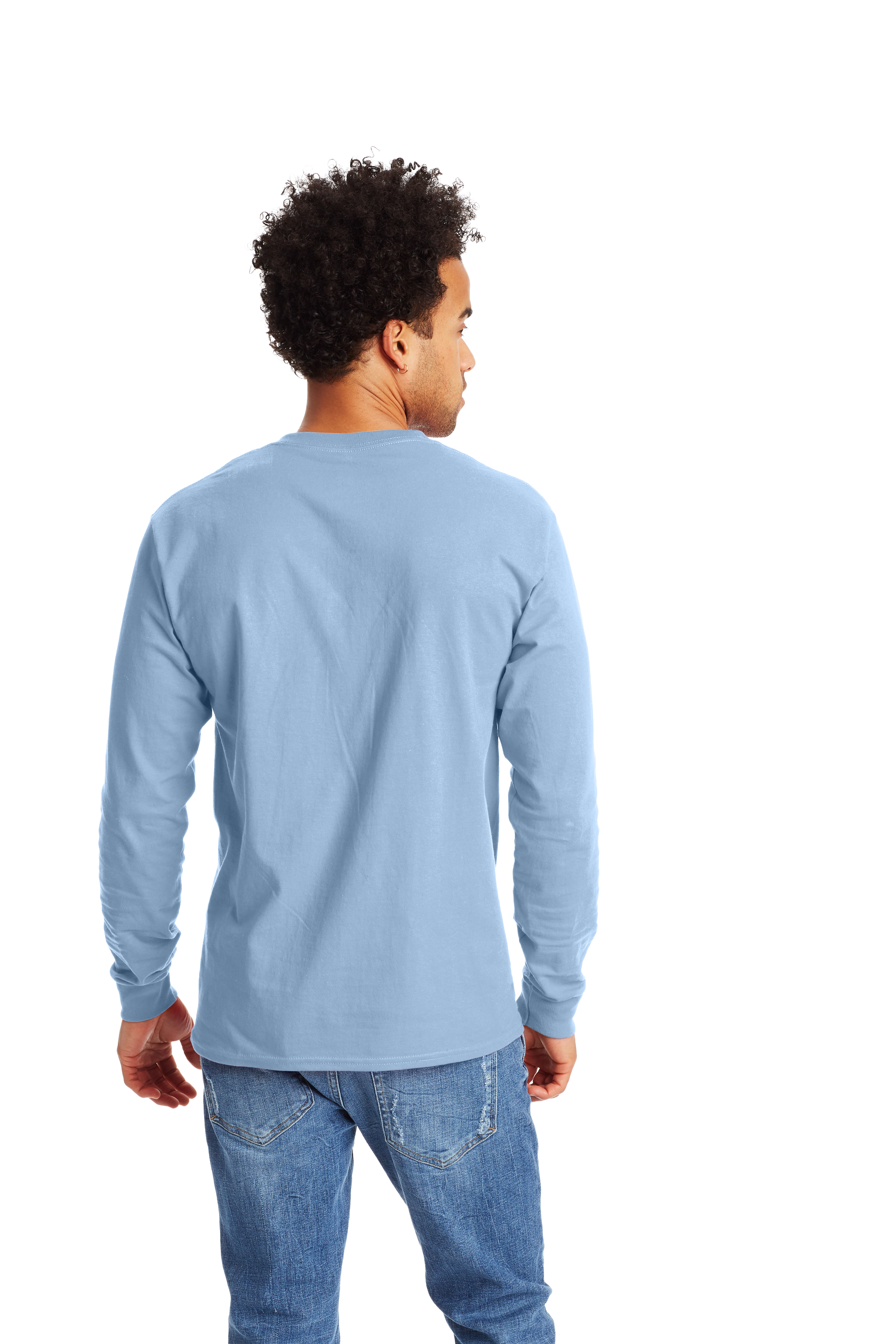 Hanes 5596 Light Blue