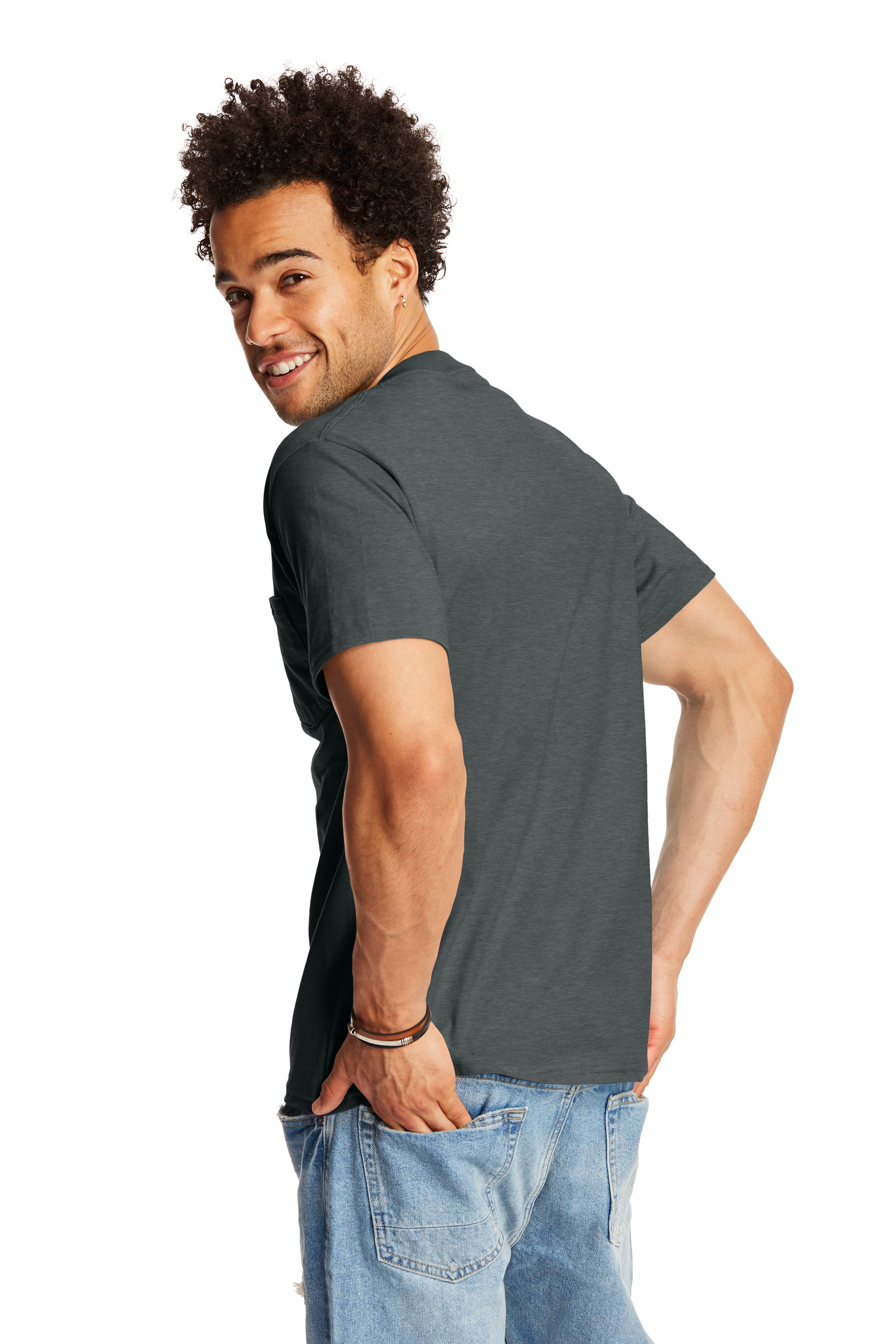 Hanes 5190P Charcoal Heather