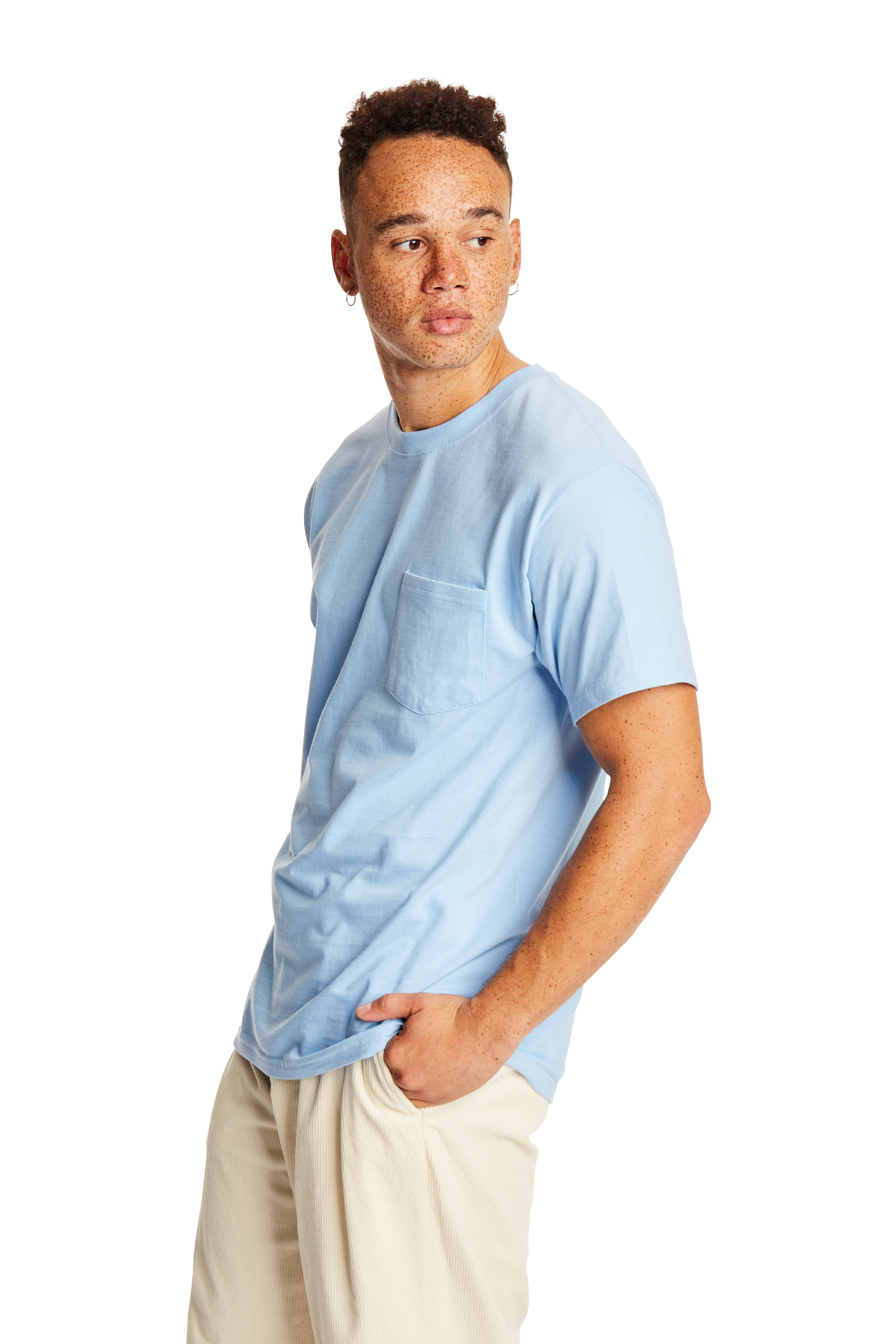 Hanes 5190P Light Blue