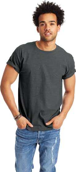 Hanes 5250T Charcoal Heather