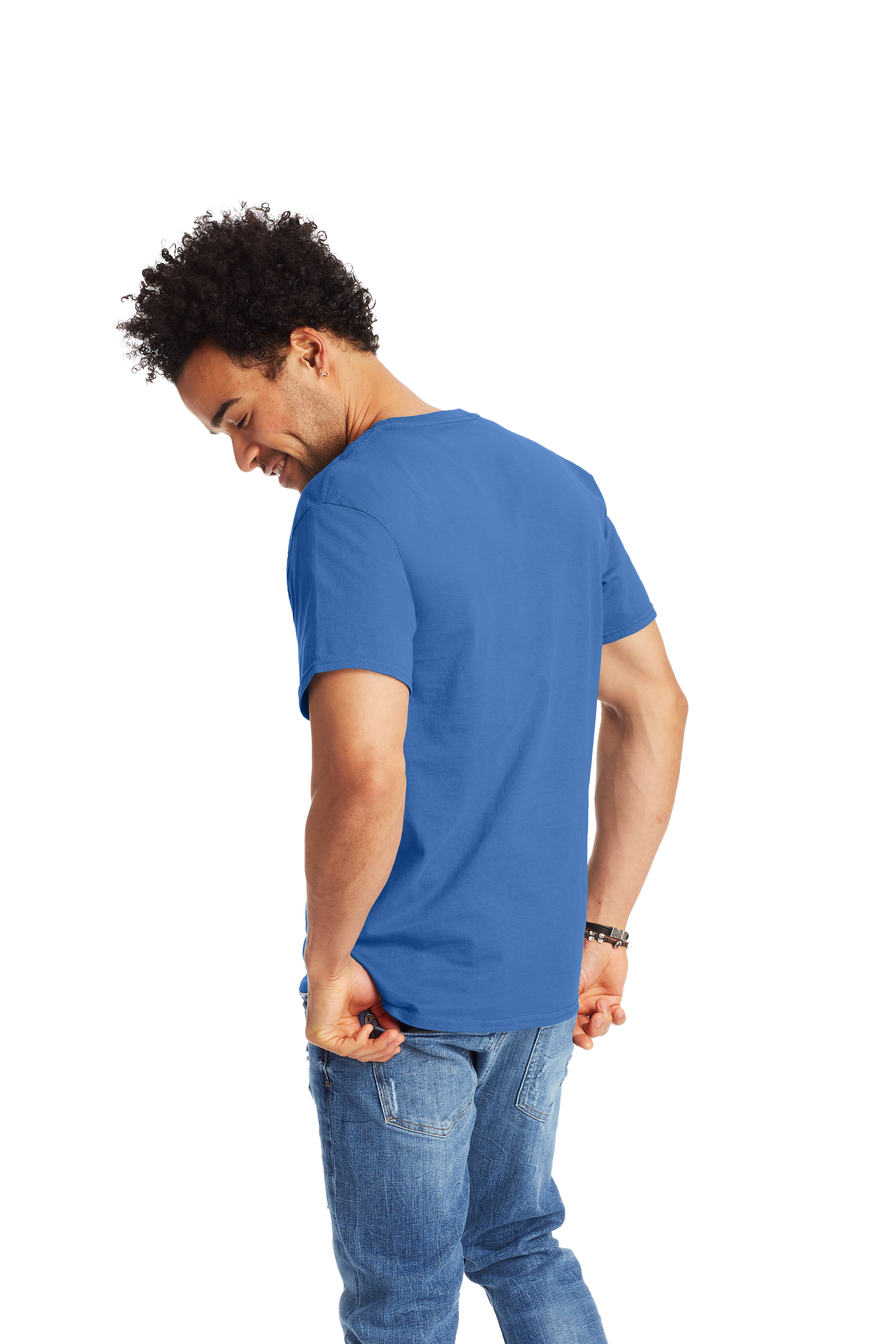 Hanes 5250T Palace Blue