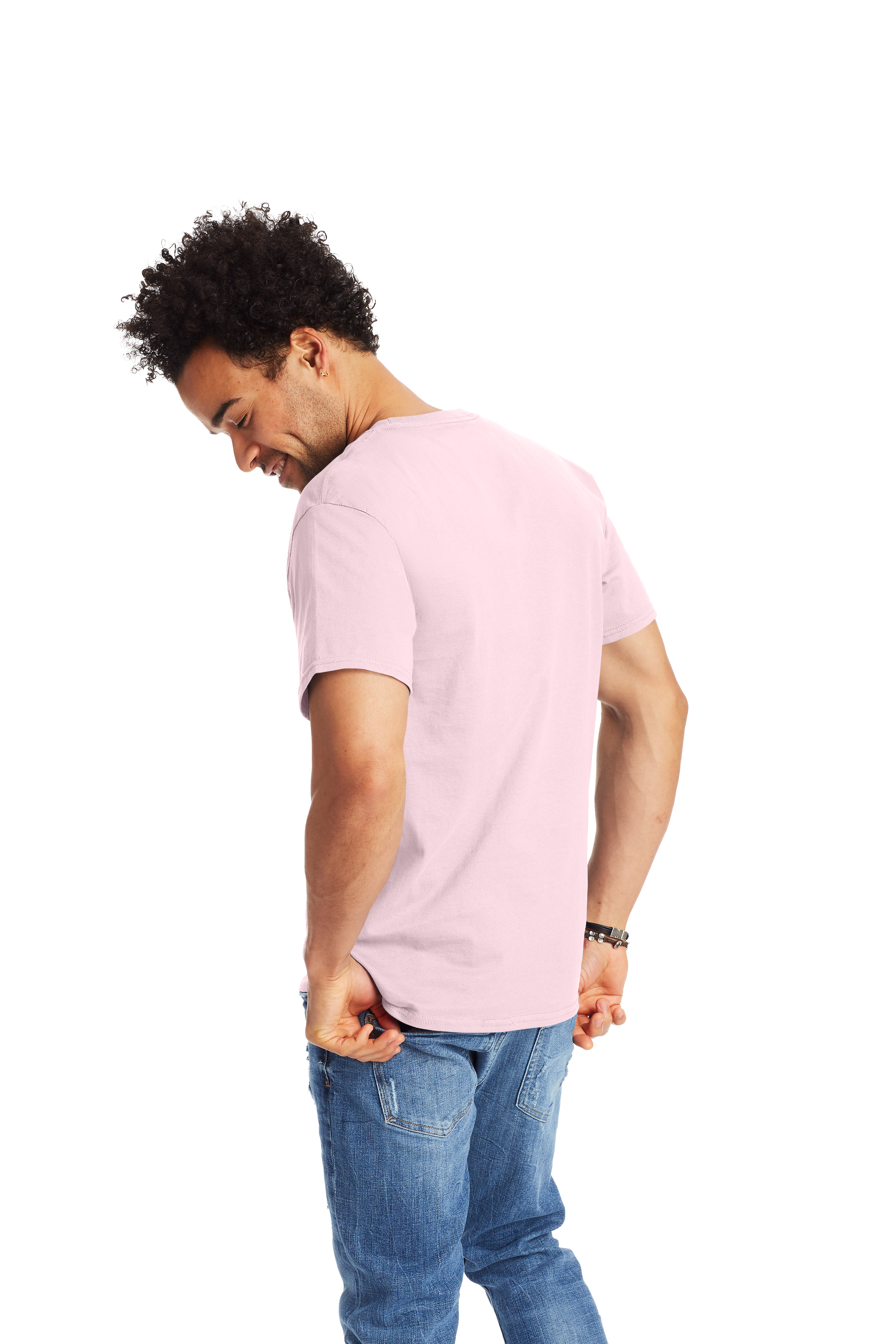 Hanes 5250T Pale Pink