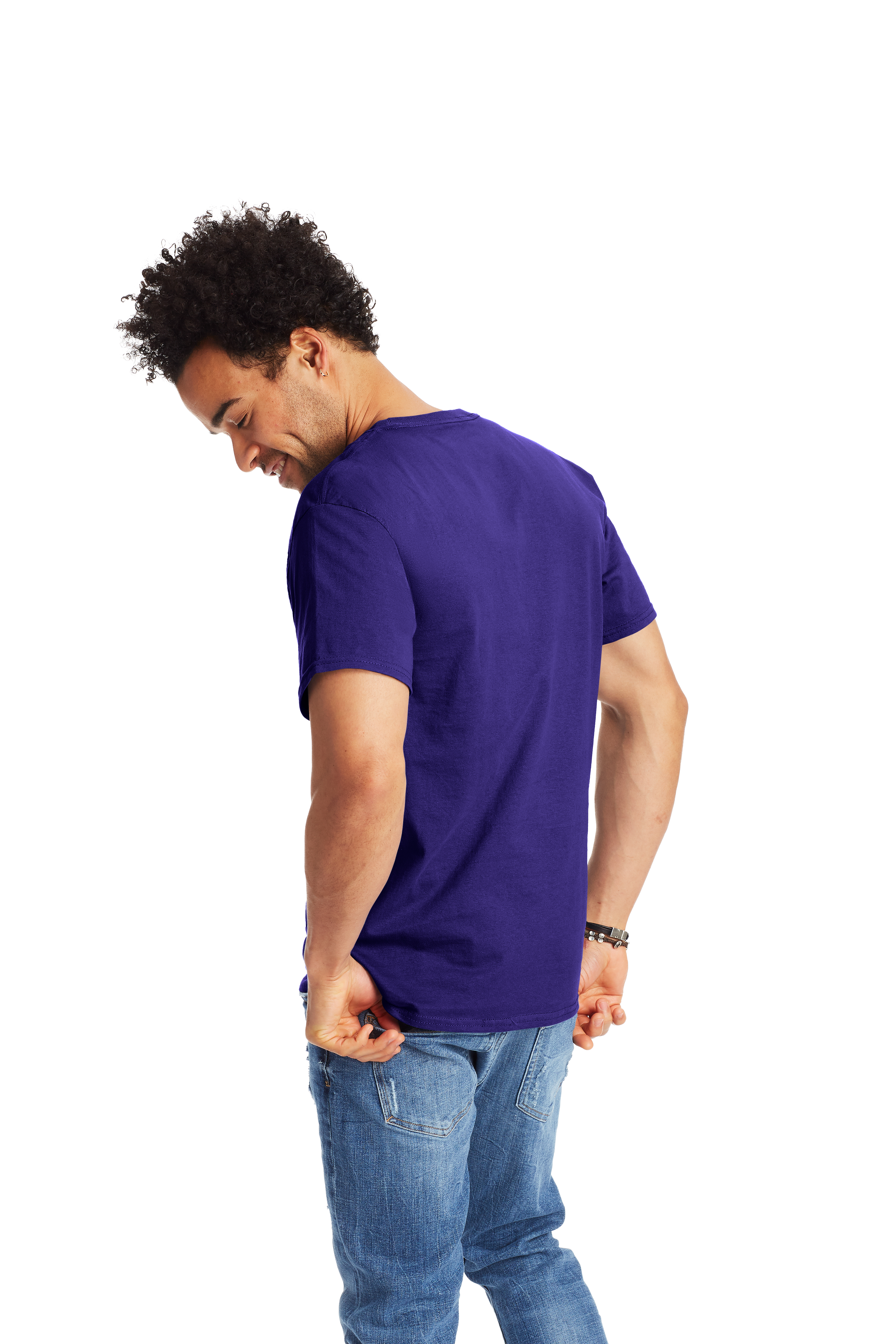 Hanes 5250T Purple