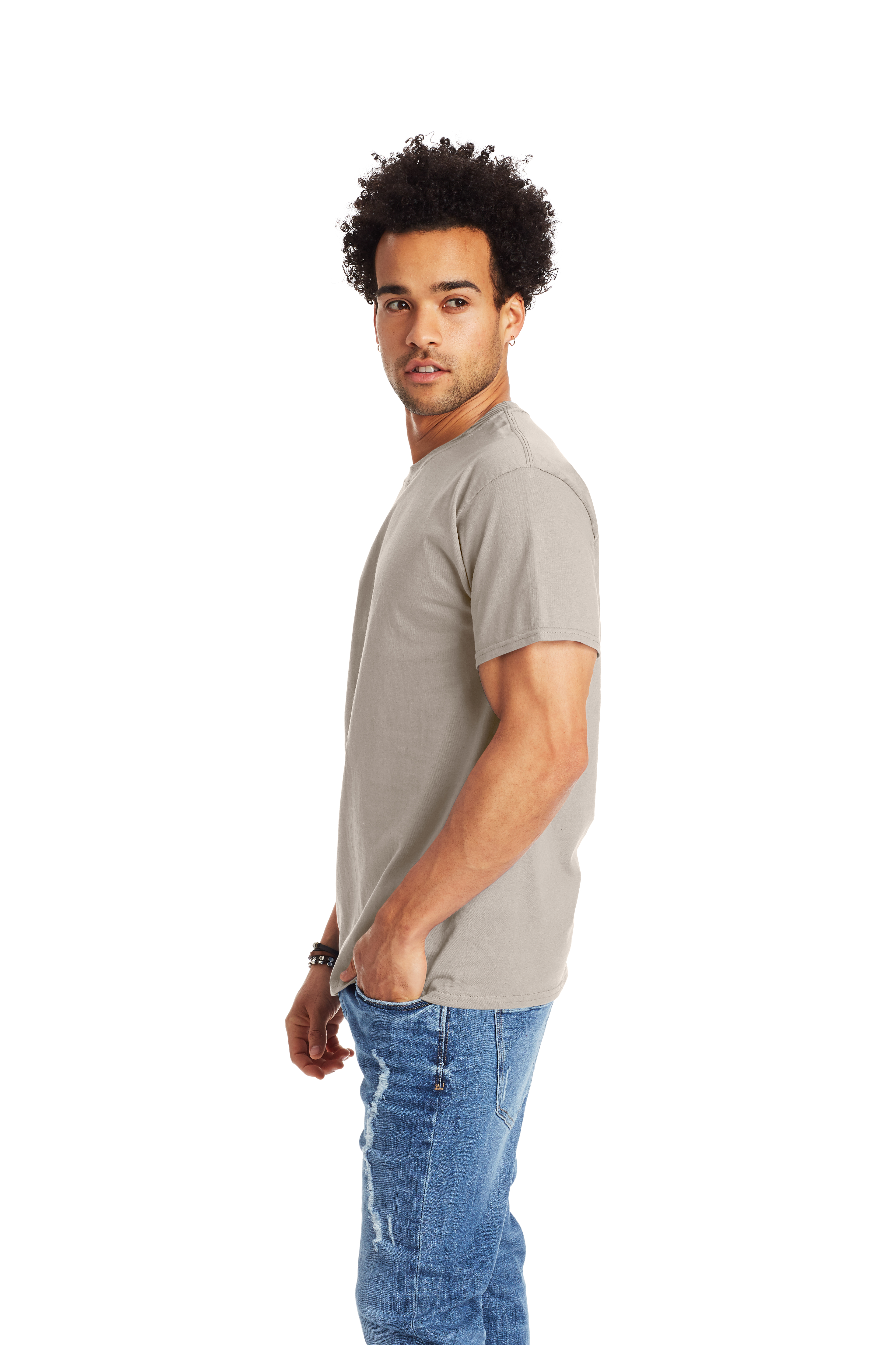 Hanes 5250T Sand