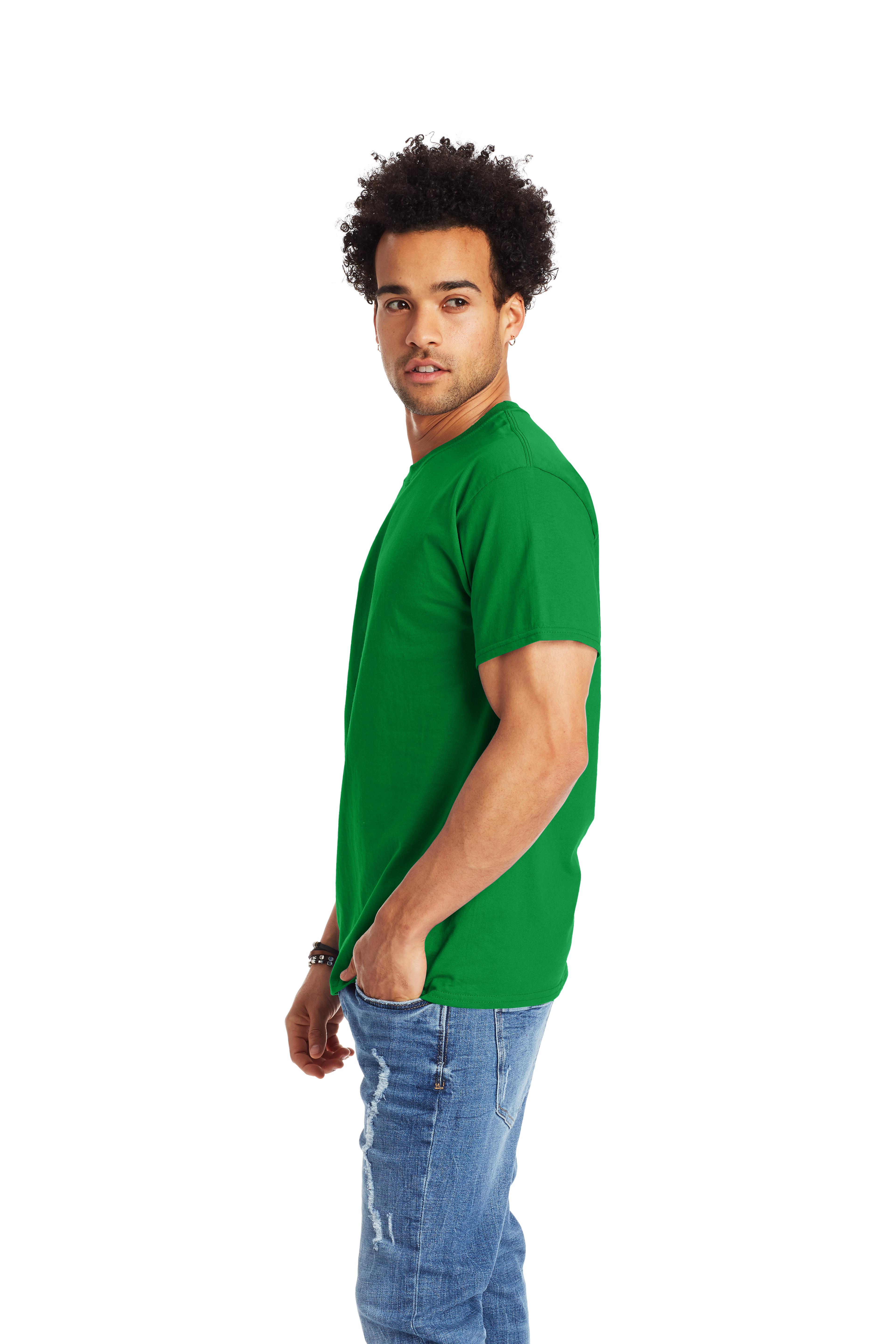 Hanes 5250T Shamrock Green