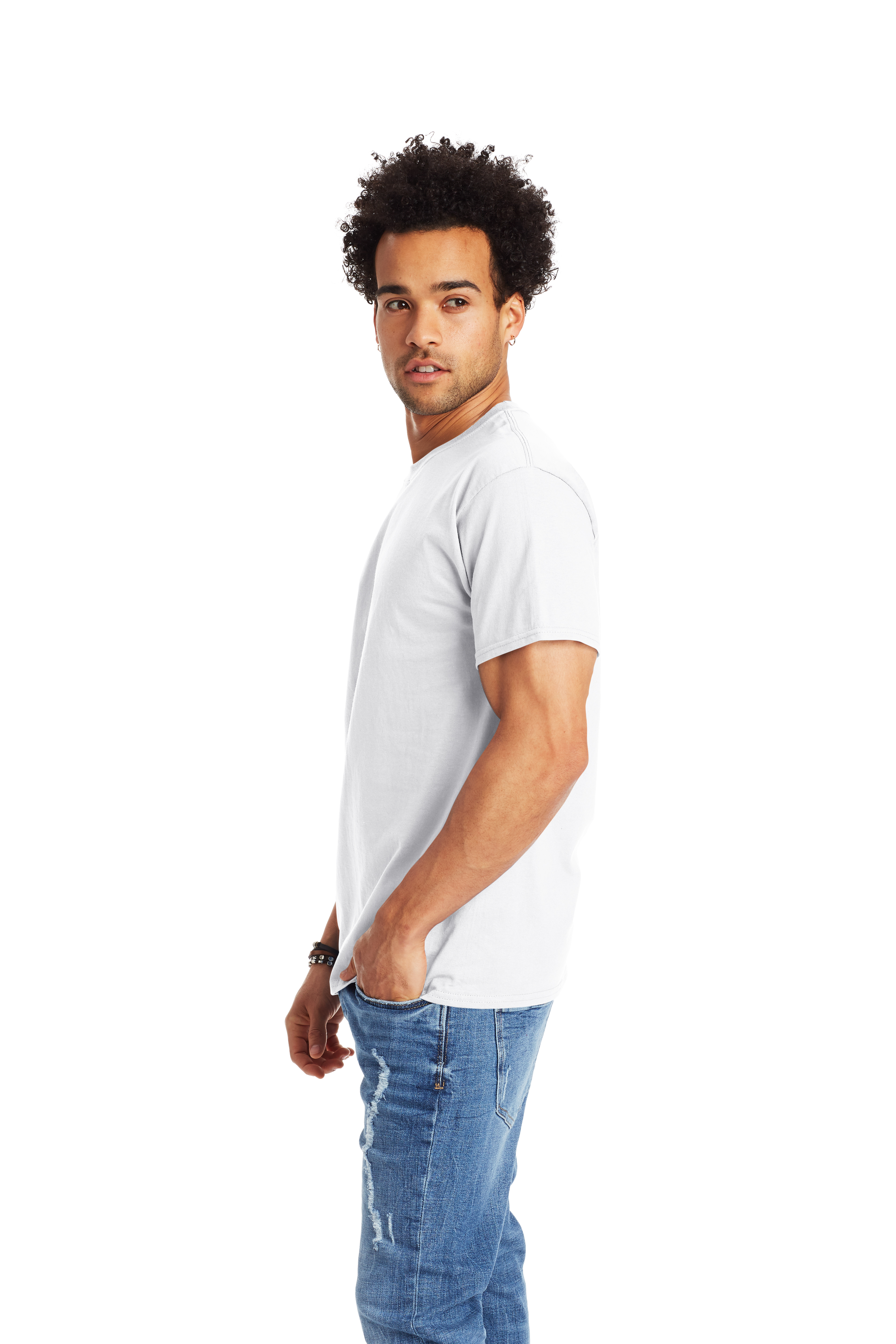Hanes 5250T White