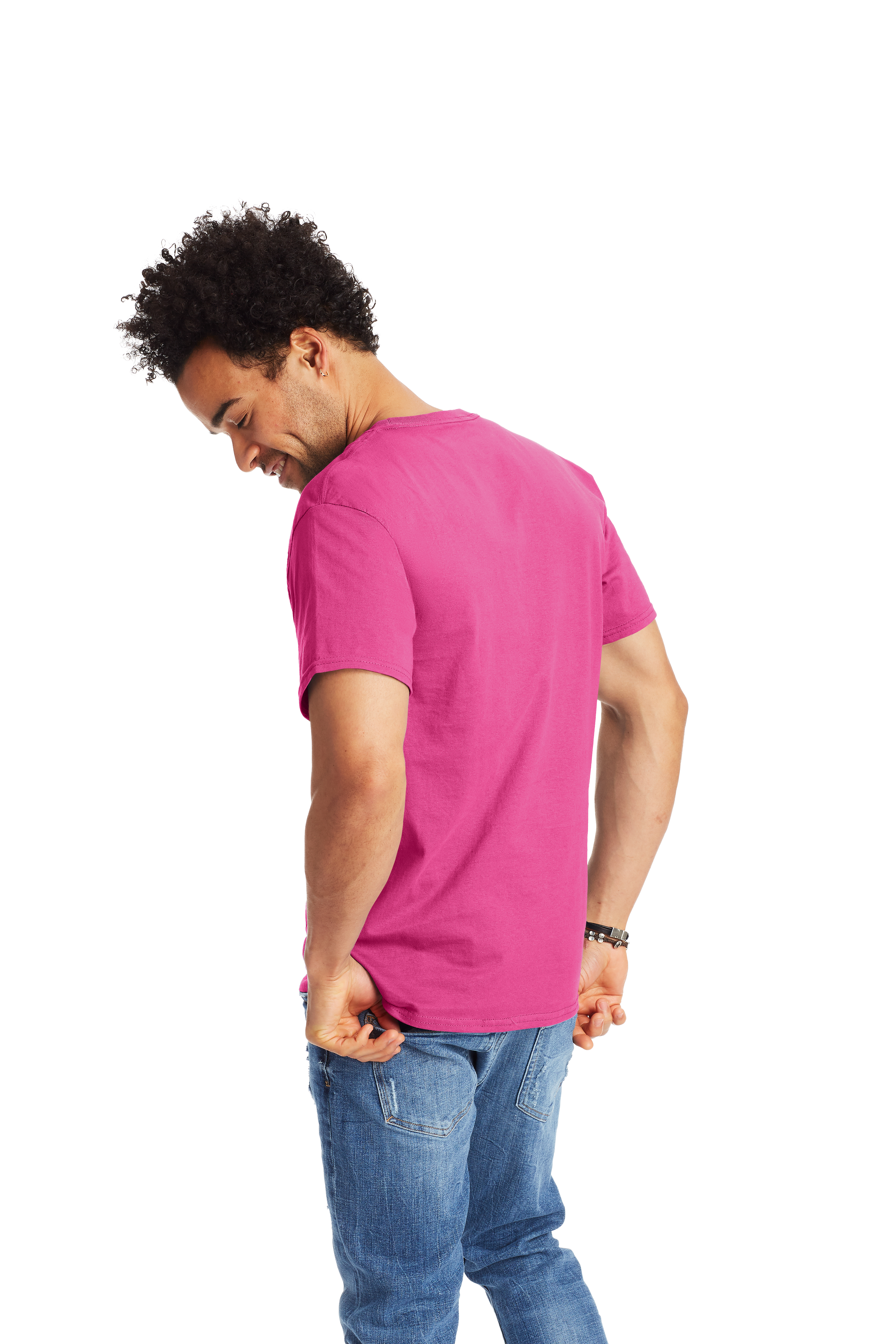 Hanes 5250T Wow Pink