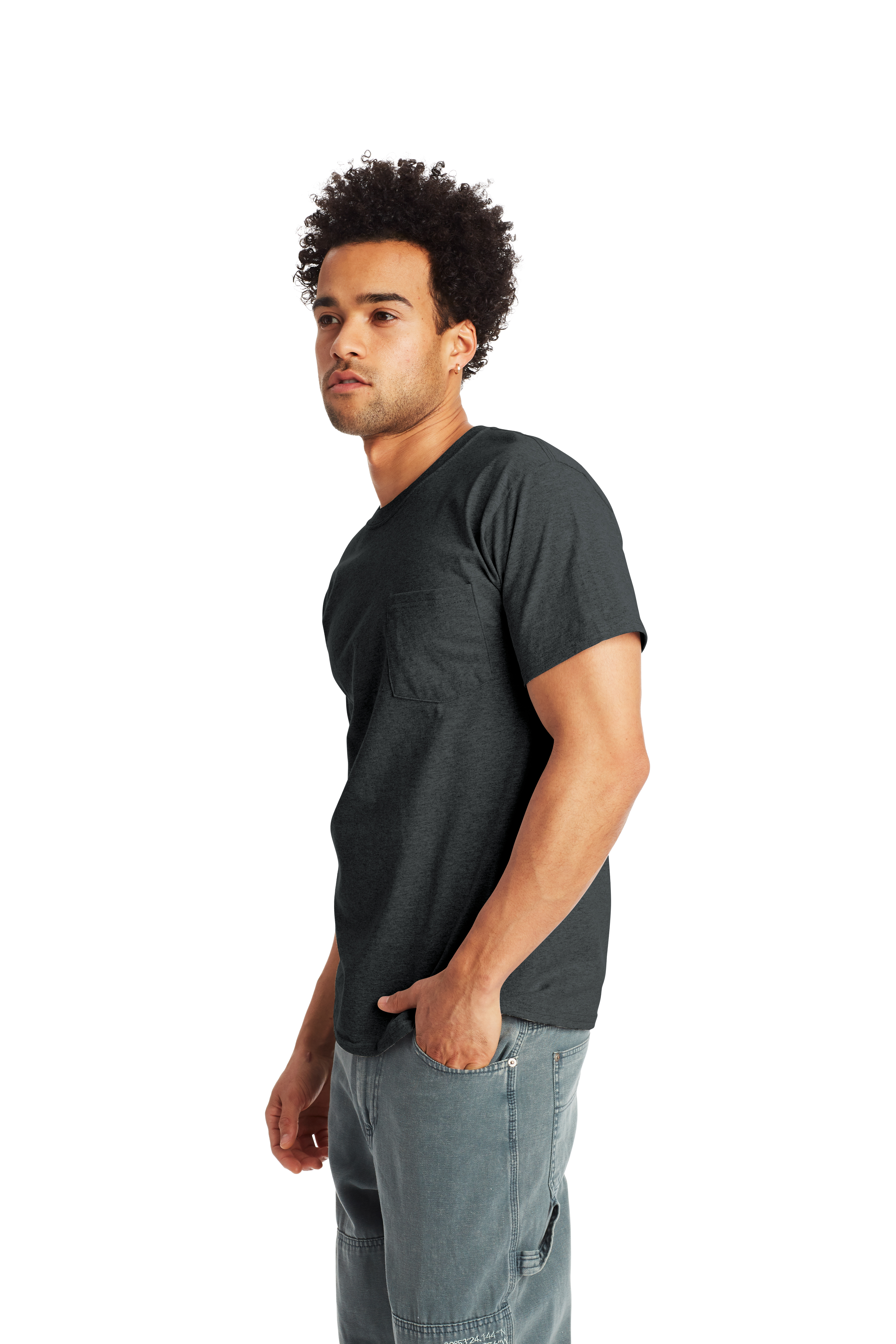 Hanes H5590 Charcoal Heather